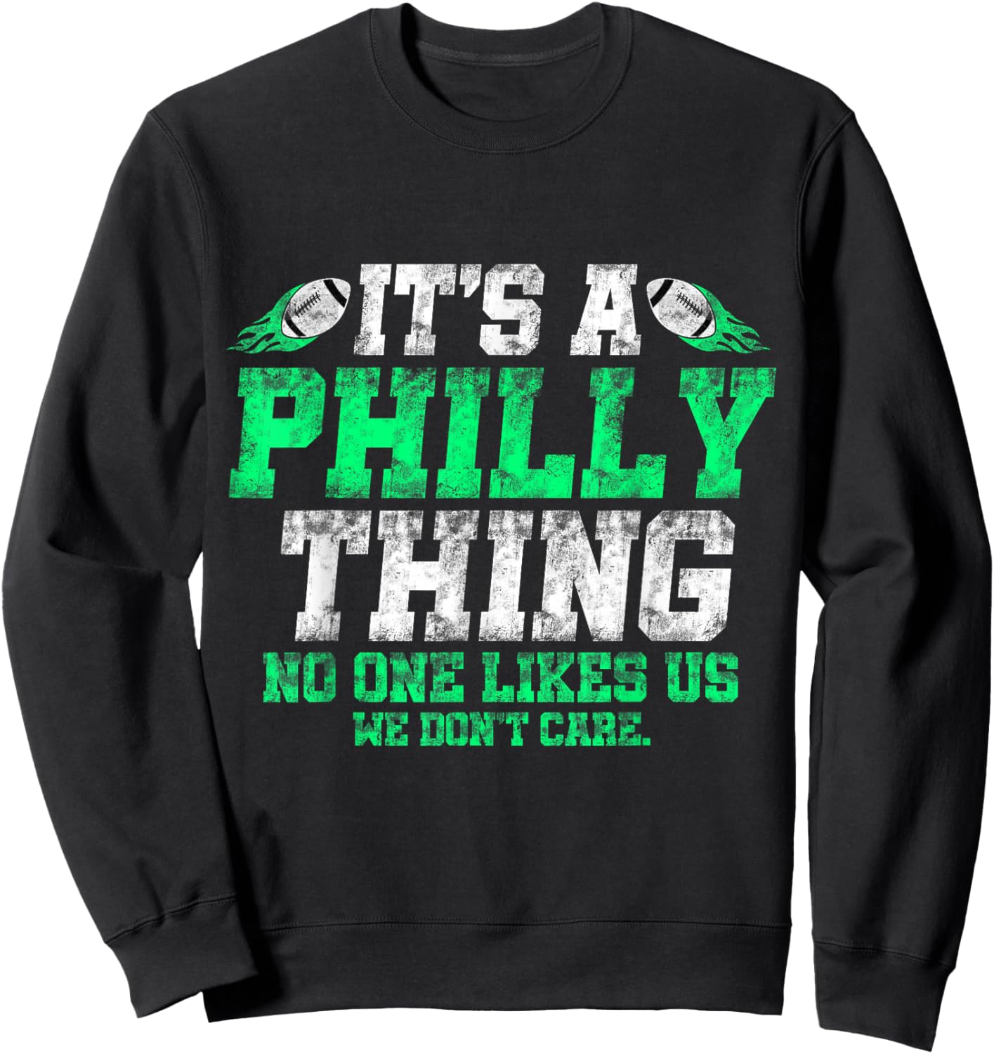 It's Just a Philly Thing Fan Sweatshirt - Sweatshirt | Black