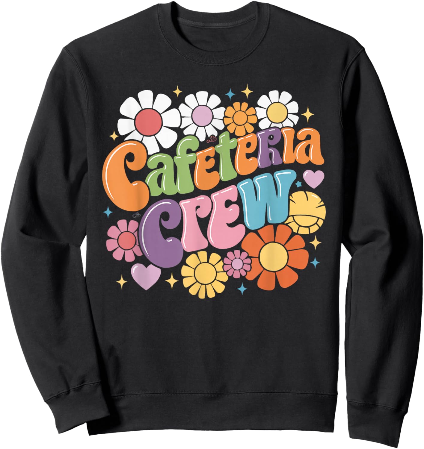 Cafeteria Manager Food Service Lunch Lady Cafeteria Worker Sweatshirt - Sweatshirt | Black
