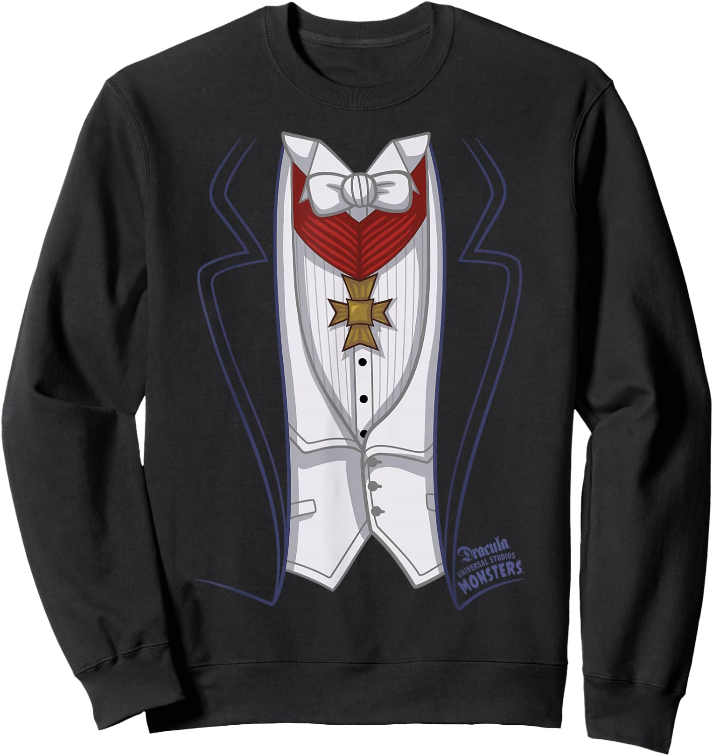 Universal Monsters Dracula Costume Sweatshirt - Sweatshirt | Black