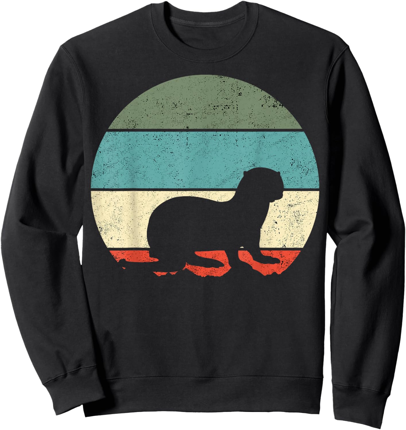 River Otter Sweatshirt - Sweatshirt | Black