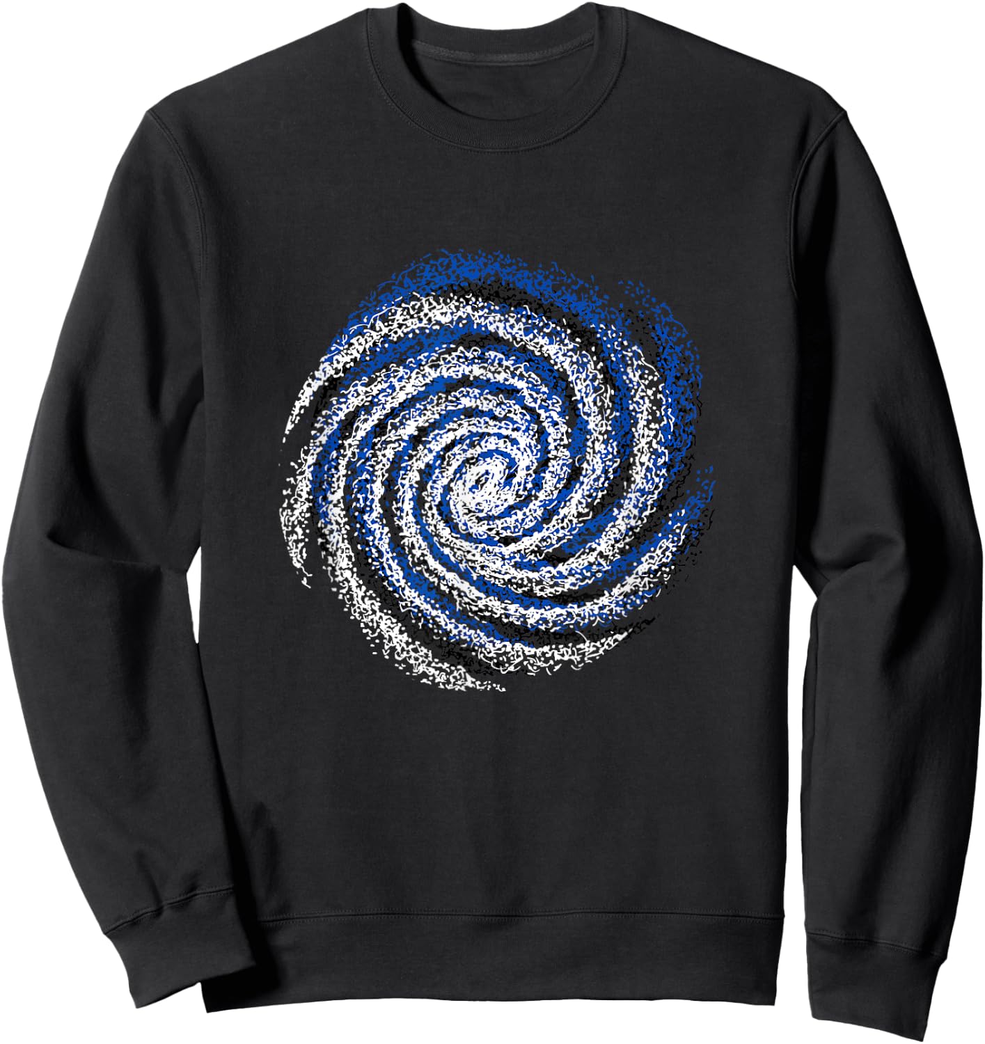Spiral Swirl Space Galaxy Nebula Sweatshirt - Sweatshirt | Black