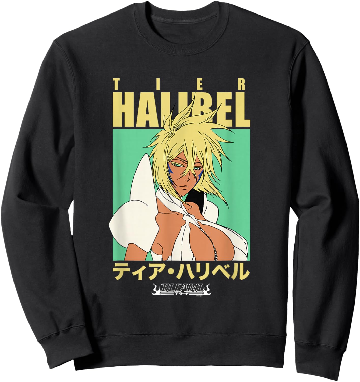 Bleach Tier Harribel Arrancar Anime Sweatshirt - Sweatshirt | Black