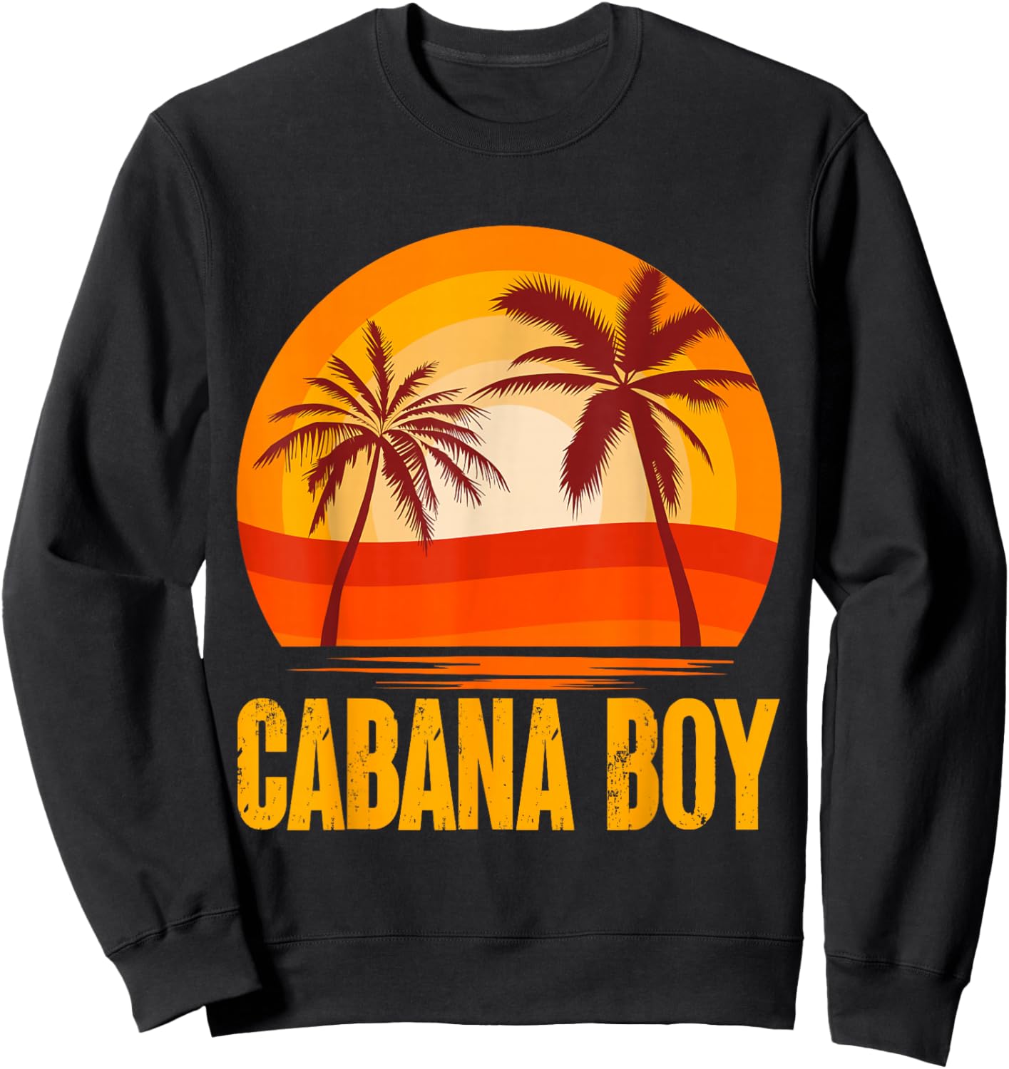 Cabana Boy Beach Bartender Cabana Boy Sweatshirt - Sweatshirt | Black