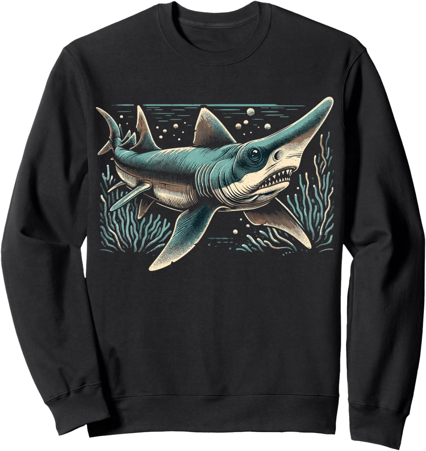 Goblin Shark Sweatshirt - Sweatshirt | Black