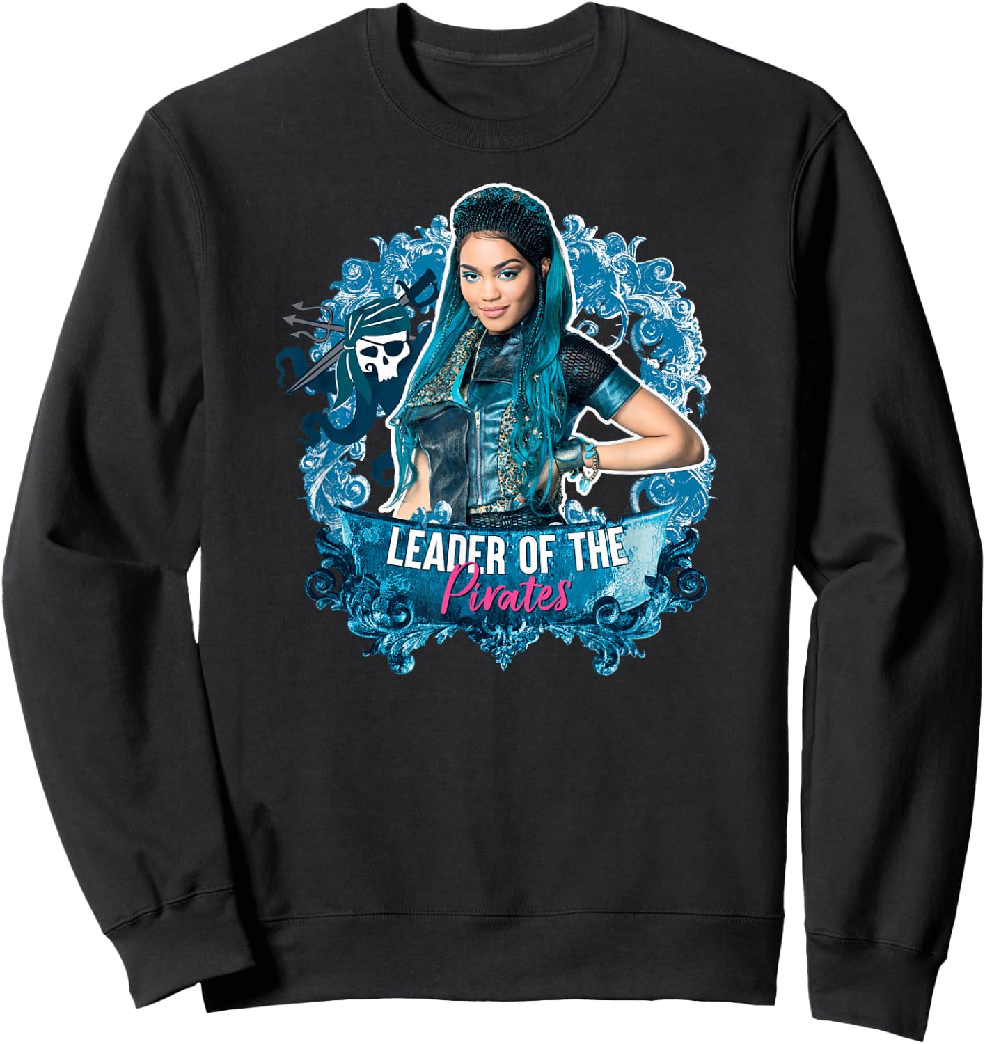 Descendants 3 Leader of The Pirates Sweatshirt - Sweatshirt | Black