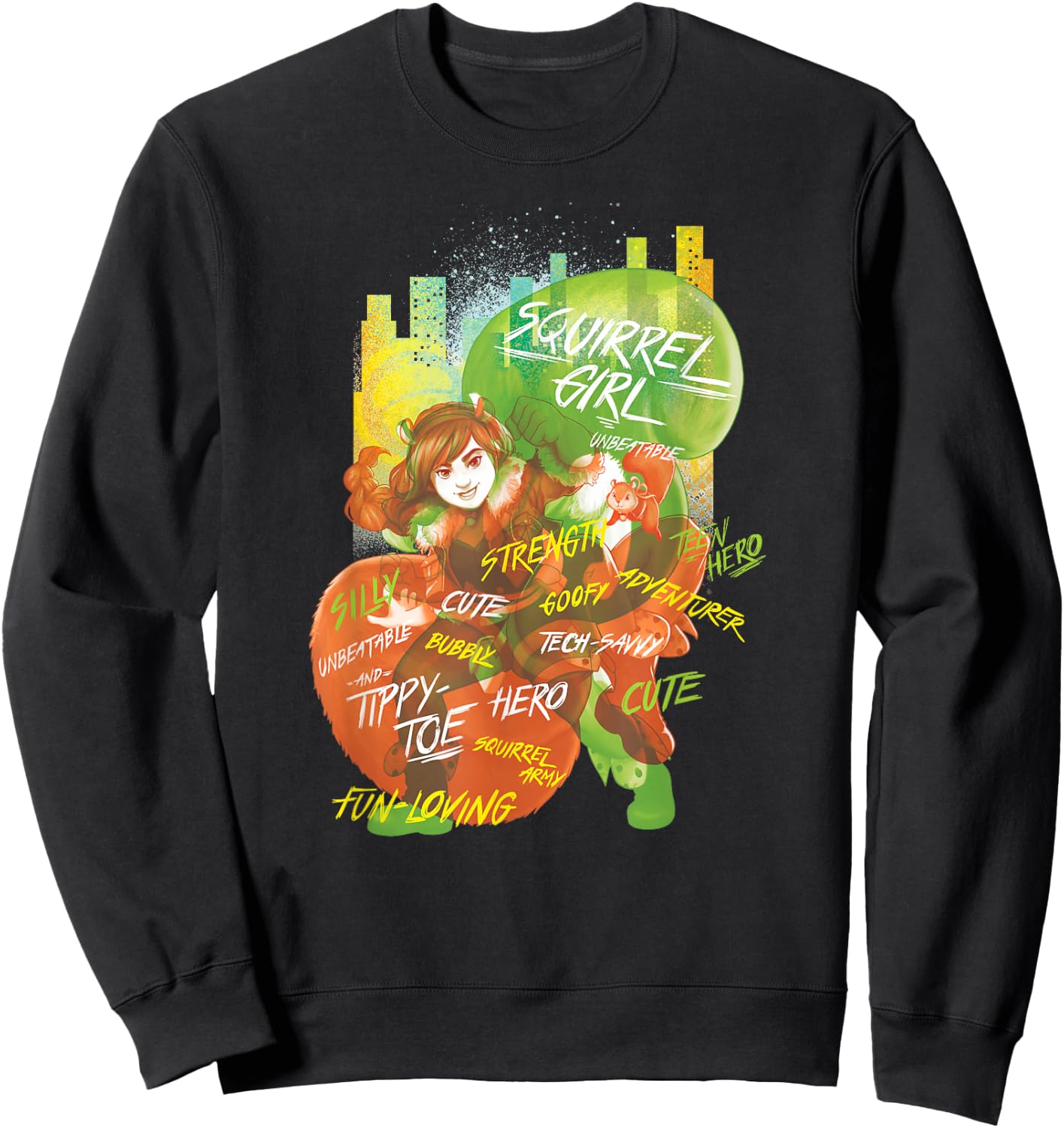 Marvel Rising Secret Warriors Squirrel Girl Sweatshirt - Sweatshirt | Black