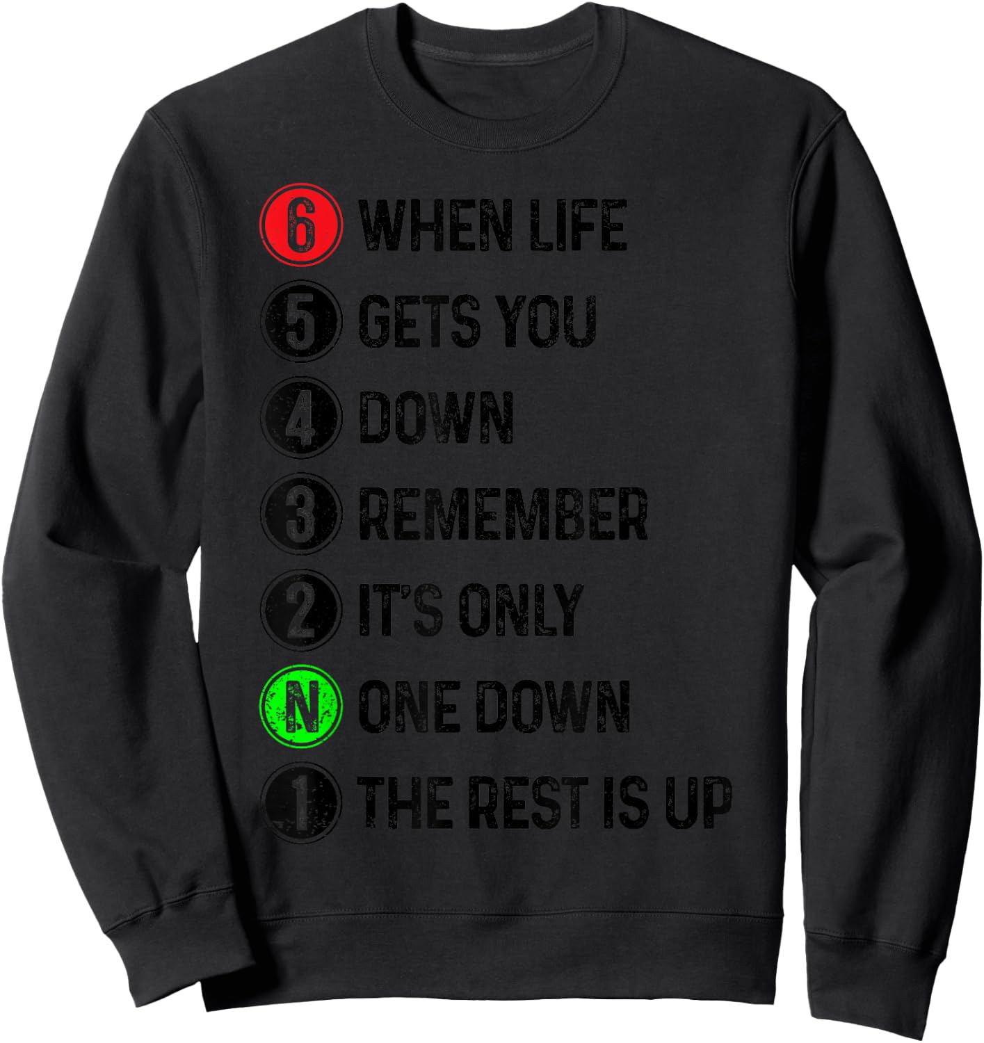 Motorbike Gears Biker Motocross Motorcyclist Gift Sweatshirt - Sweatshirt | Black