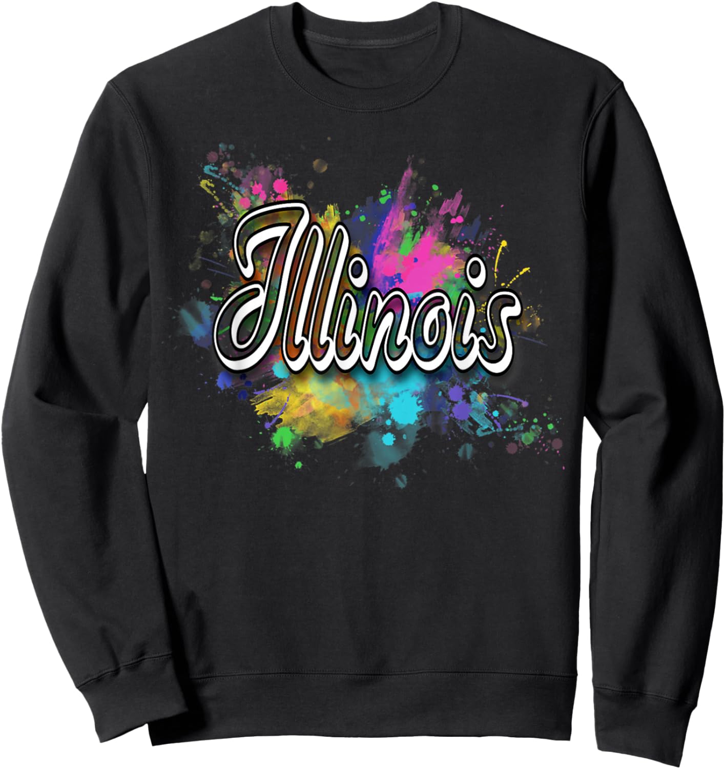 Illinois Apparel Women & Kids - Illinois Sweatshirt - Sweatshirt | Black