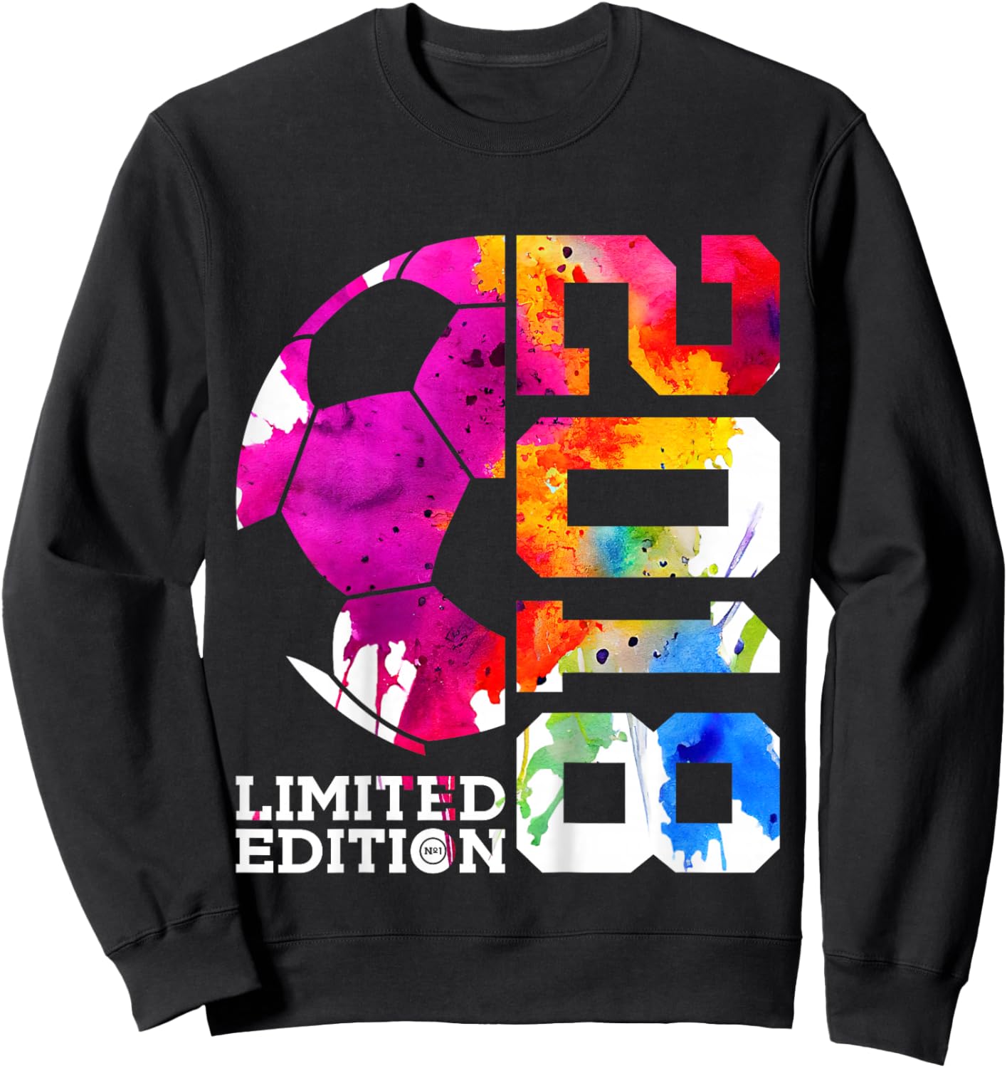 Kids 7th BIRTHDAY SOCCER LIMITED EDITION 2018 Sweatshirt - Sweatshirt | Black