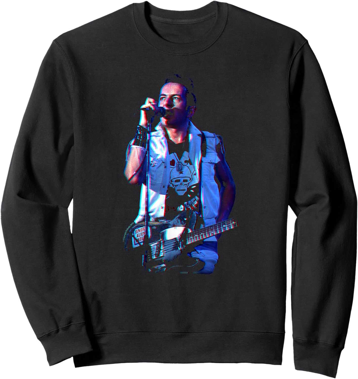 TV Times The Clash Joe Strummer Sweatshirt - Sweatshirt | Black