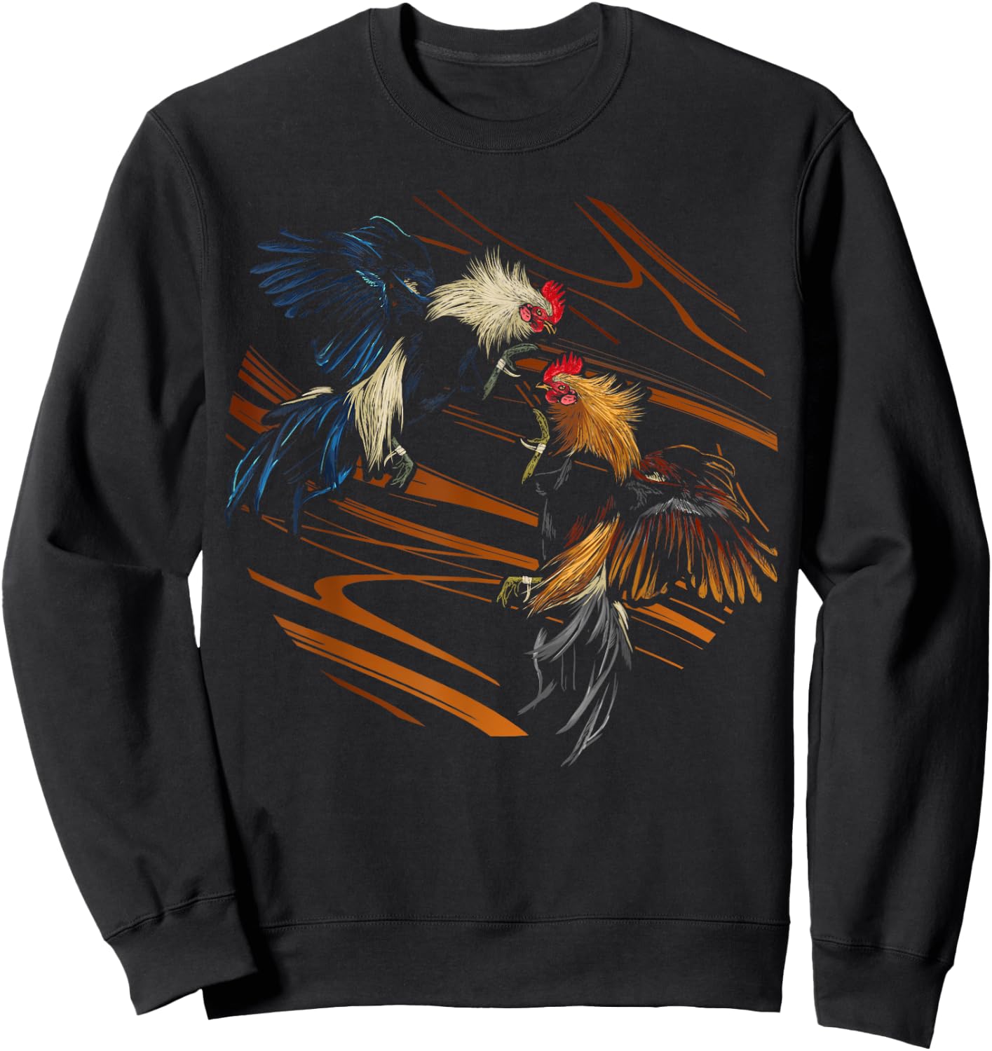 Peleas De Gallos Cockfighter Game Fowl Cockfighting Rooster , Black Sweatshirt - Sweatshirt | Black