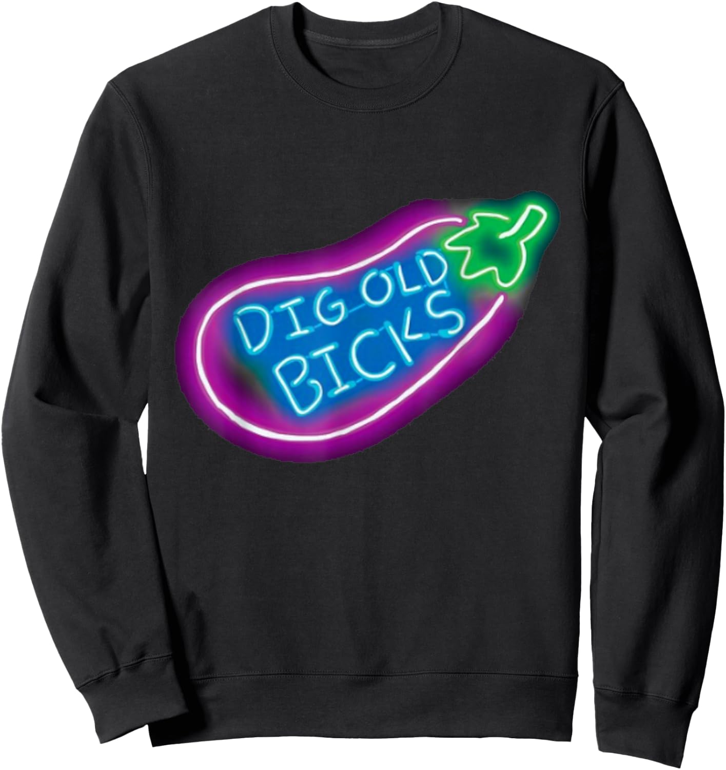 Dig Old Bicks Solar Opposites Funny Meme Gag Sweatshirt - Sweatshirt | Black