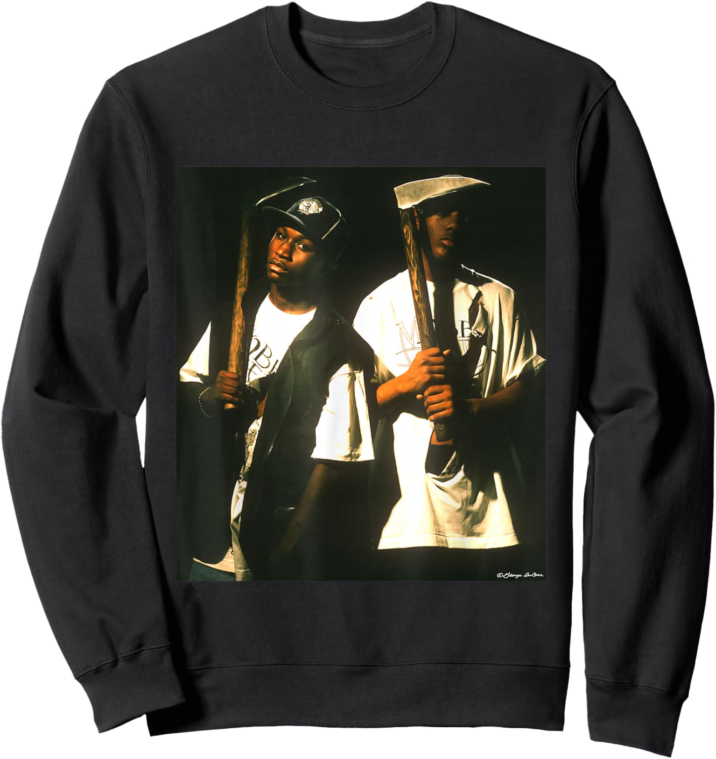 Mobb Deep Hip Hop Duo By George DuBose Sweatshirt - Sweatshirt | Black