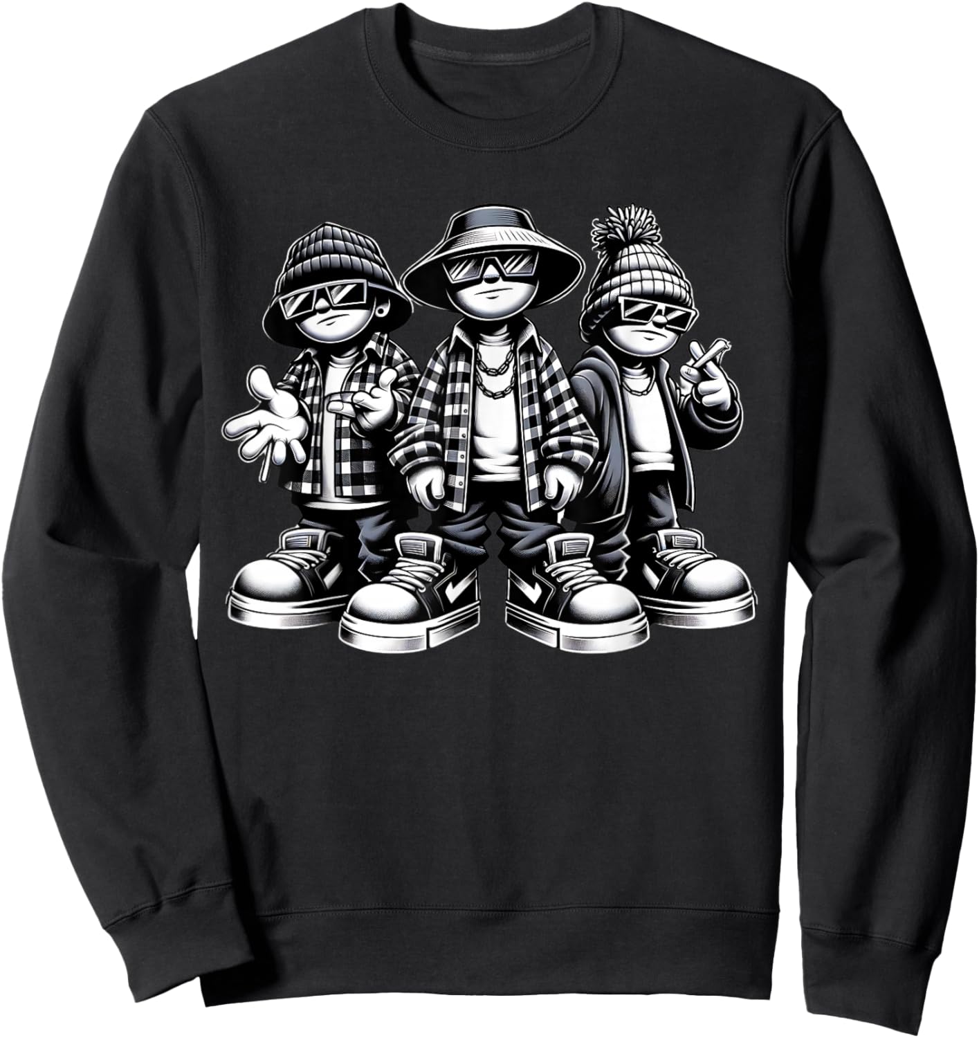 Cool Mexican pride Cinco De Mayo Latino Chicano Compa Homies Sweatshirt - Sweatshirt | Black