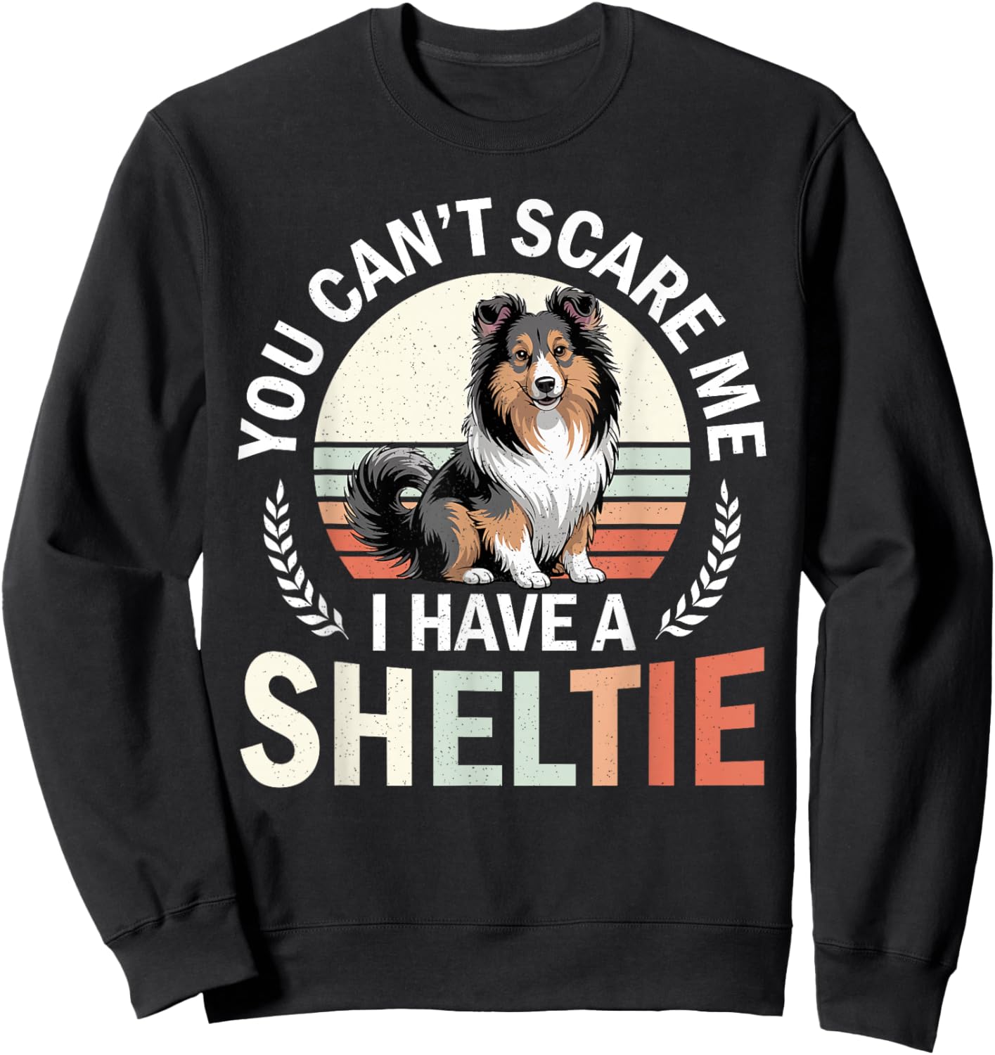 Sheltie Shetland Sheepdog Dog Sweatshirt - Sweatshirt | Black