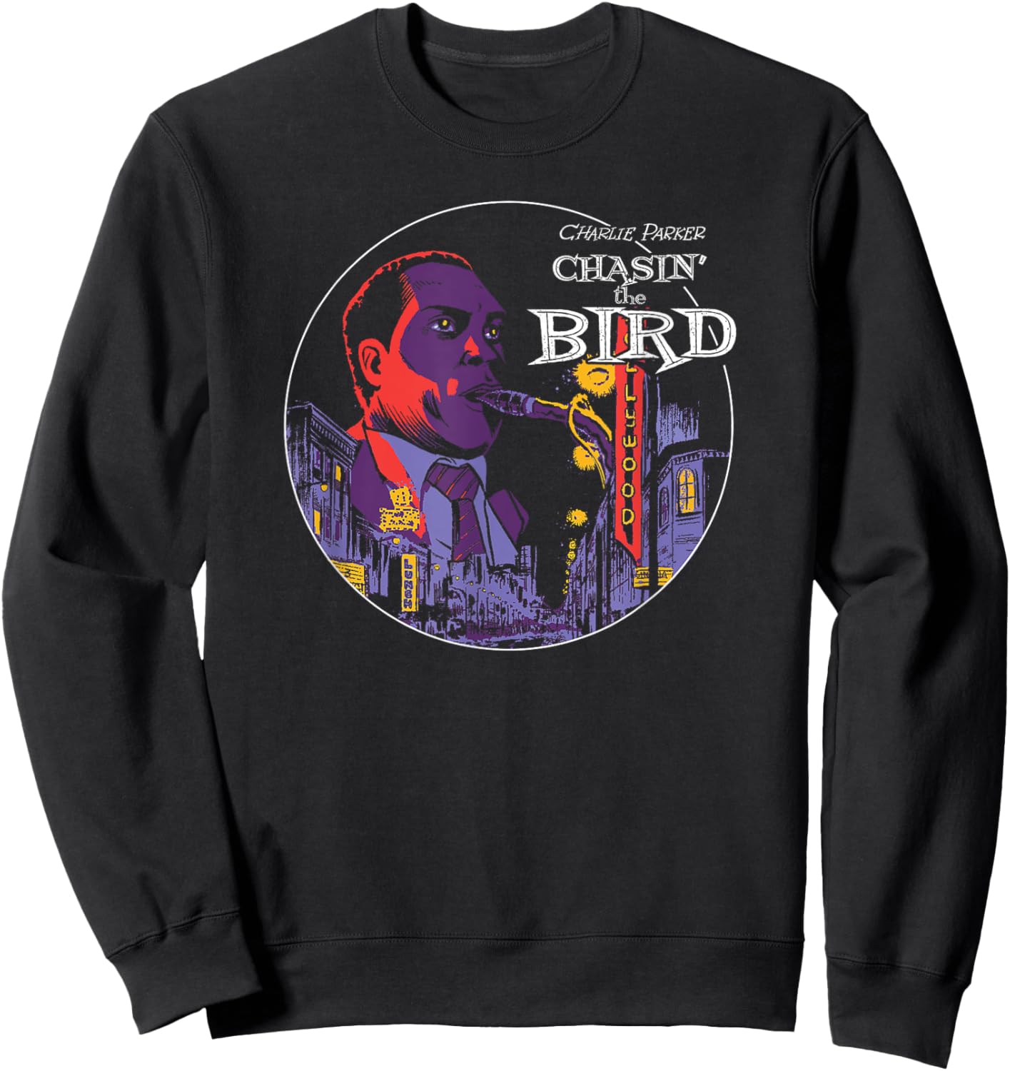 Charlie Parker - Chasin' the Bird Jazz Song Sweatshirt - Sweatshirt | Black