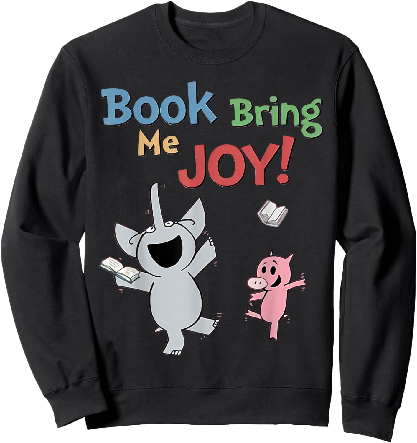 Book Bring Me Joy Sweatshirt - Sweatshirt | Black