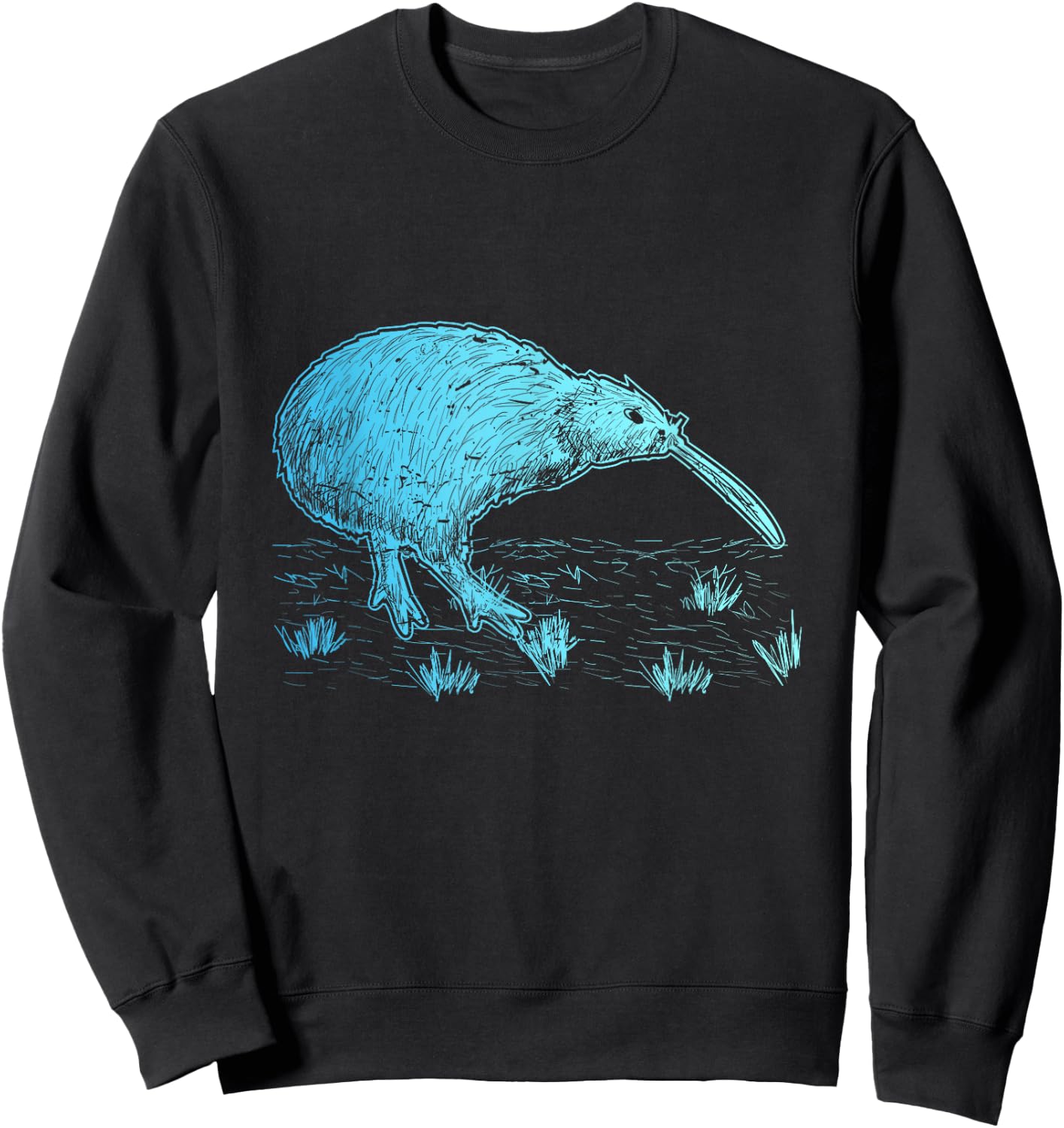 Kiwi Bird Shirt Gift Sweatshirt - Sweatshirt | Black