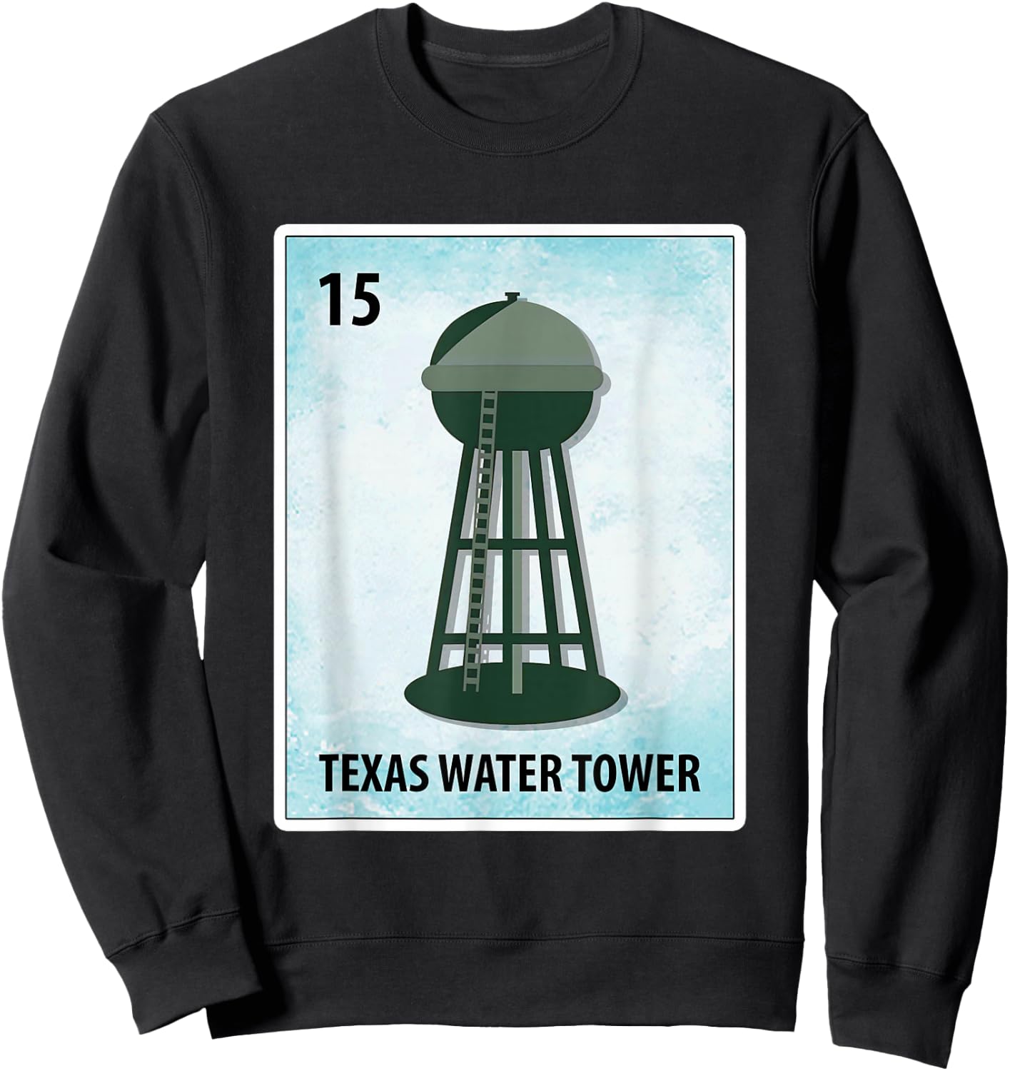 Water Tower Mexican Cards Sweatshirt - Sweatshirt | Black