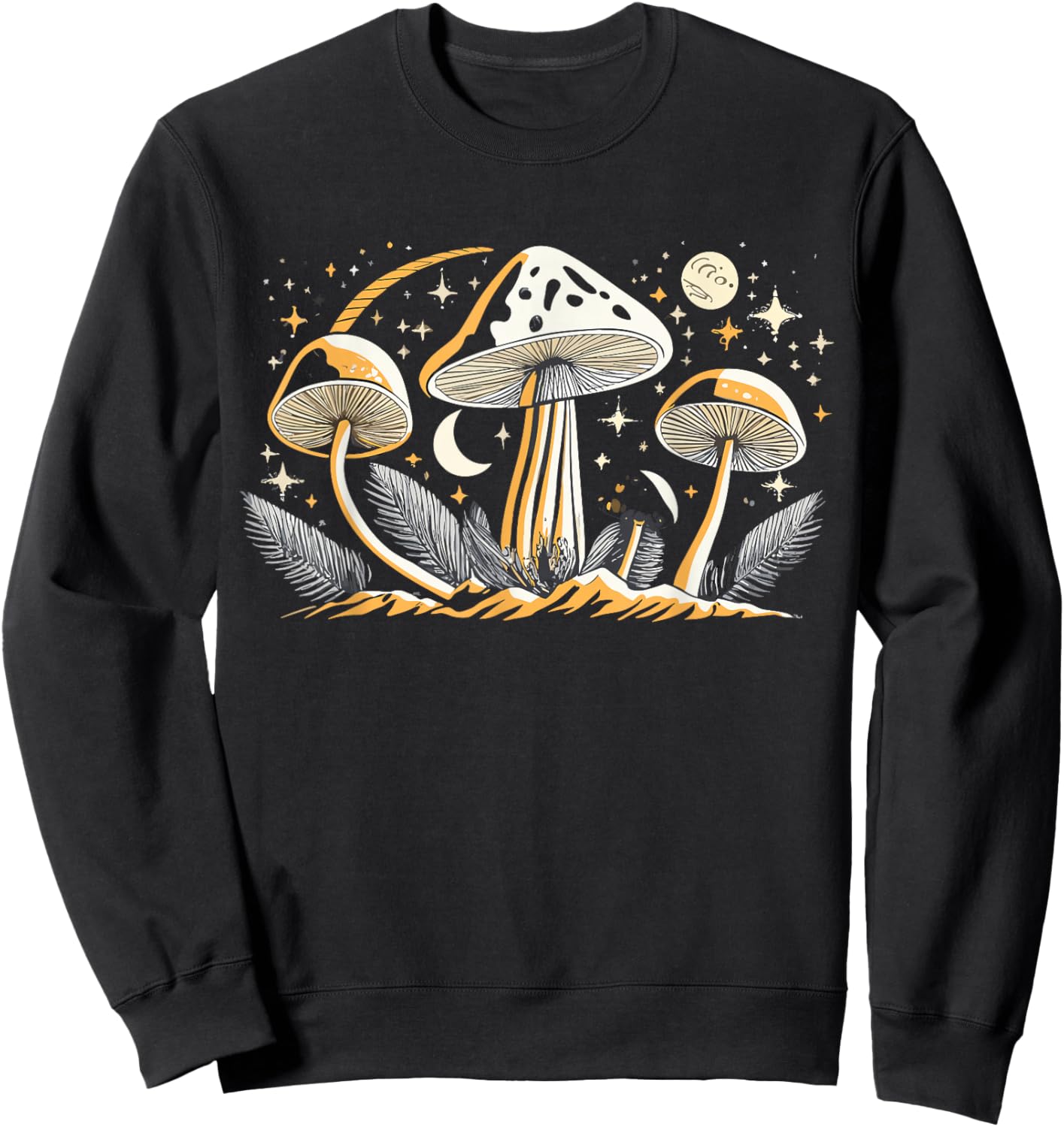 The Mushrooms Are Calling And I Must Go Sweatshirt - Sweatshirt | Black