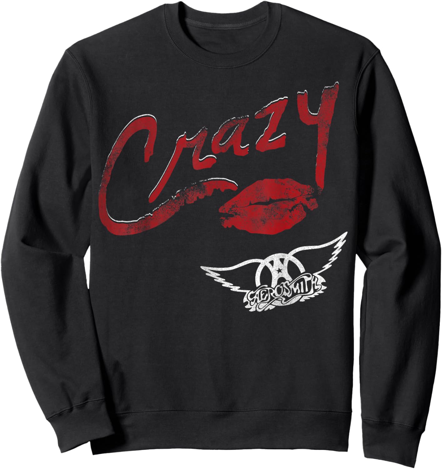 Aerosmith - Crazy Sweatshirt - Sweatshirt | Black