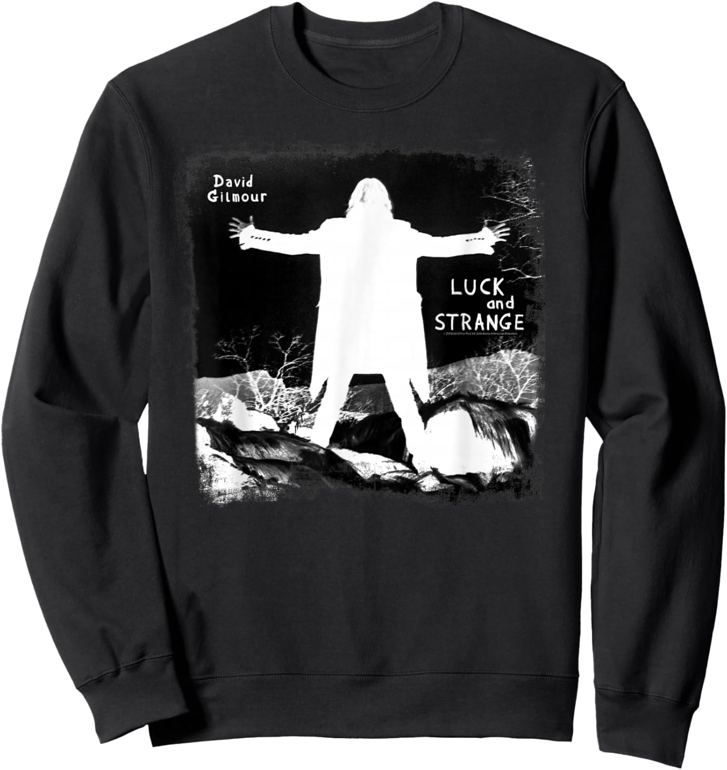 Luck and Strange Amazon Exclusive Song Titles Sweatshirt - Sweatshirt | Black