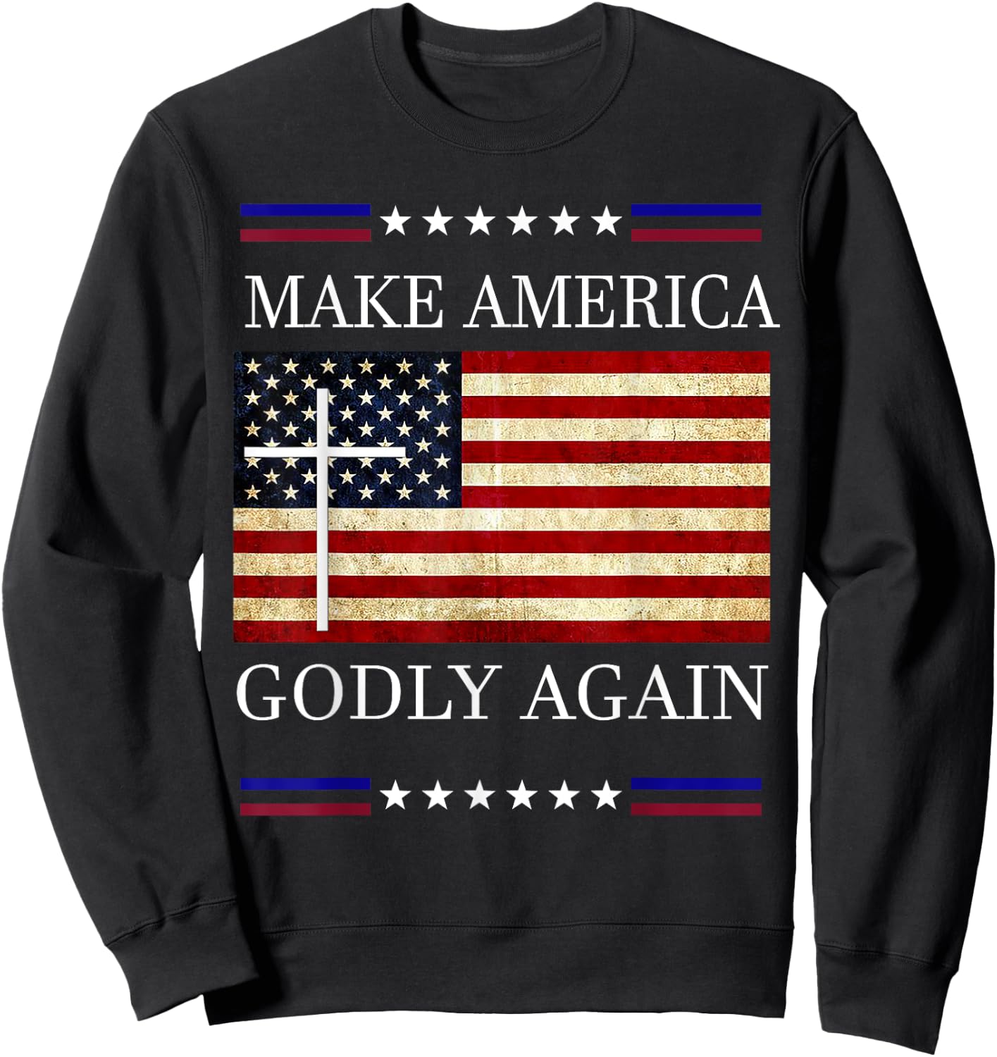 Make America divine again Sweatshirt - Sweatshirt | Black