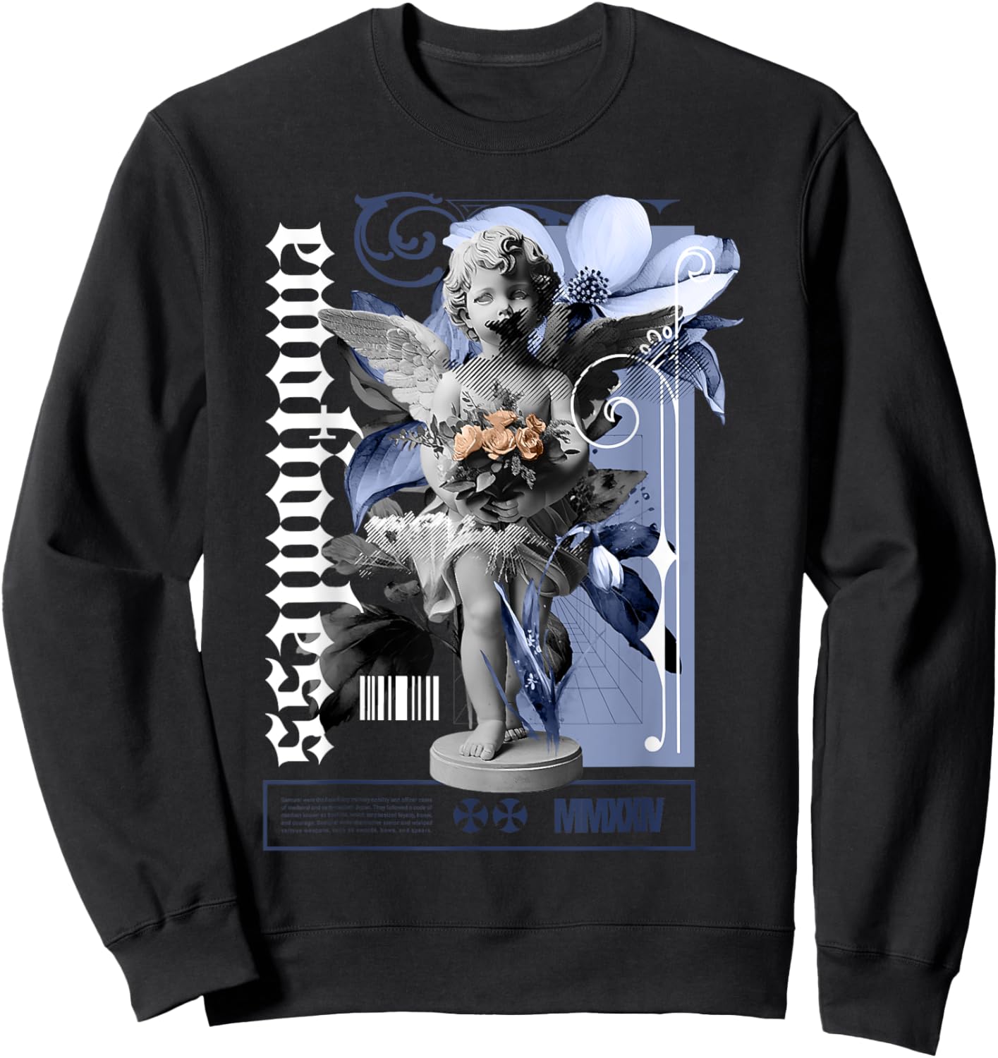 Emotionless Midnight Navy 13s Matching Women Sweatshirt - Sweatshirt | Black