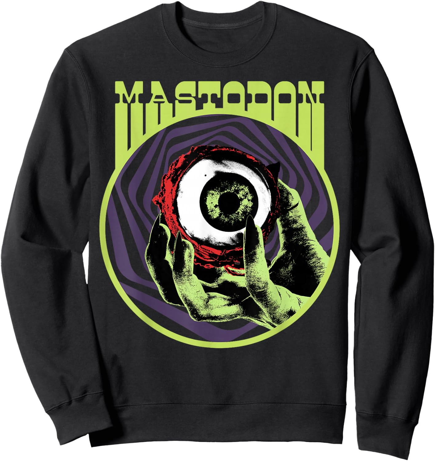 Mastodon Witch Eye Adult Sweatshirt - Sweatshirt | Black