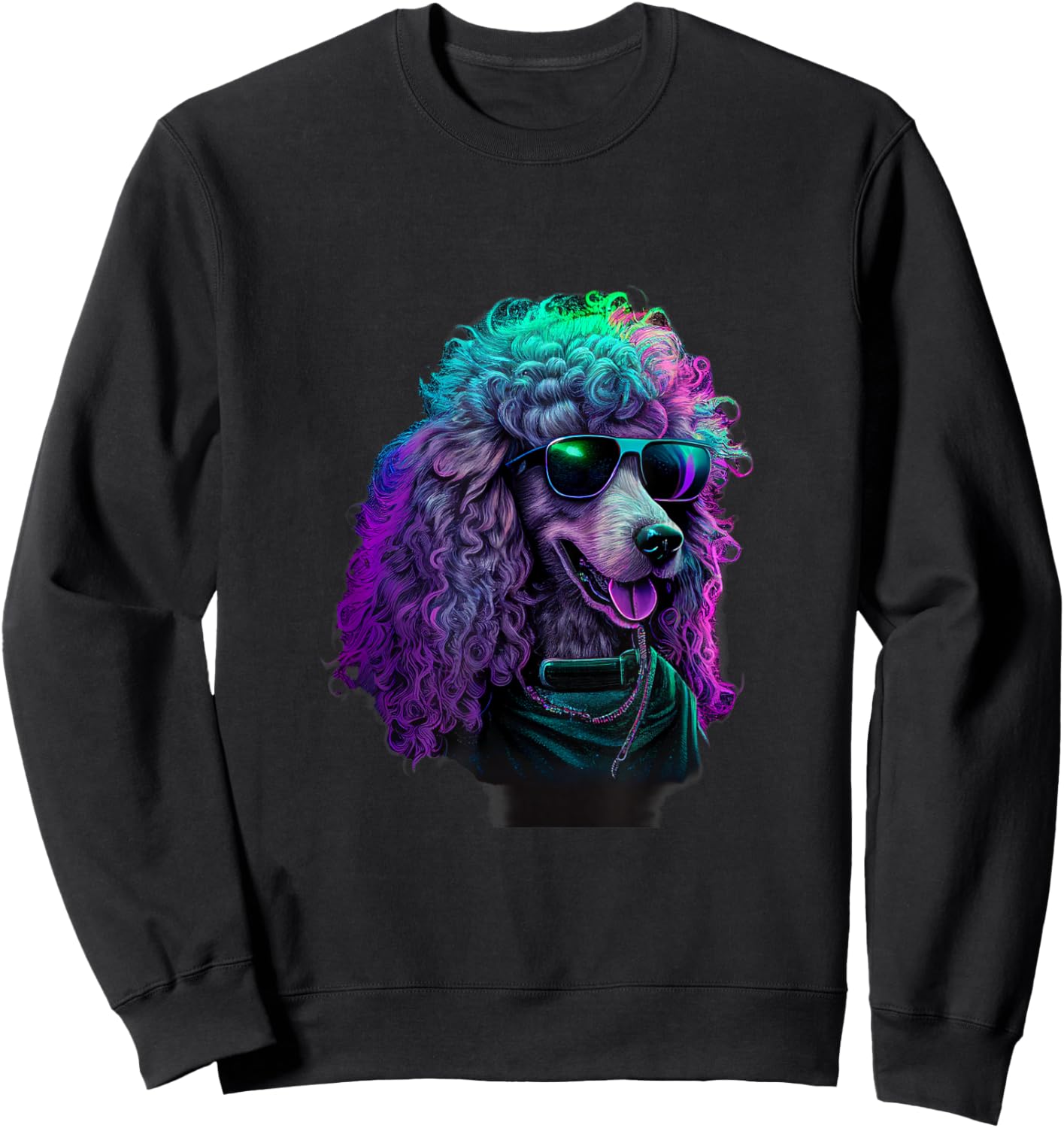 Standard Poodle Dogs Standard Poodles Sweatshirt - Sweatshirt | Black