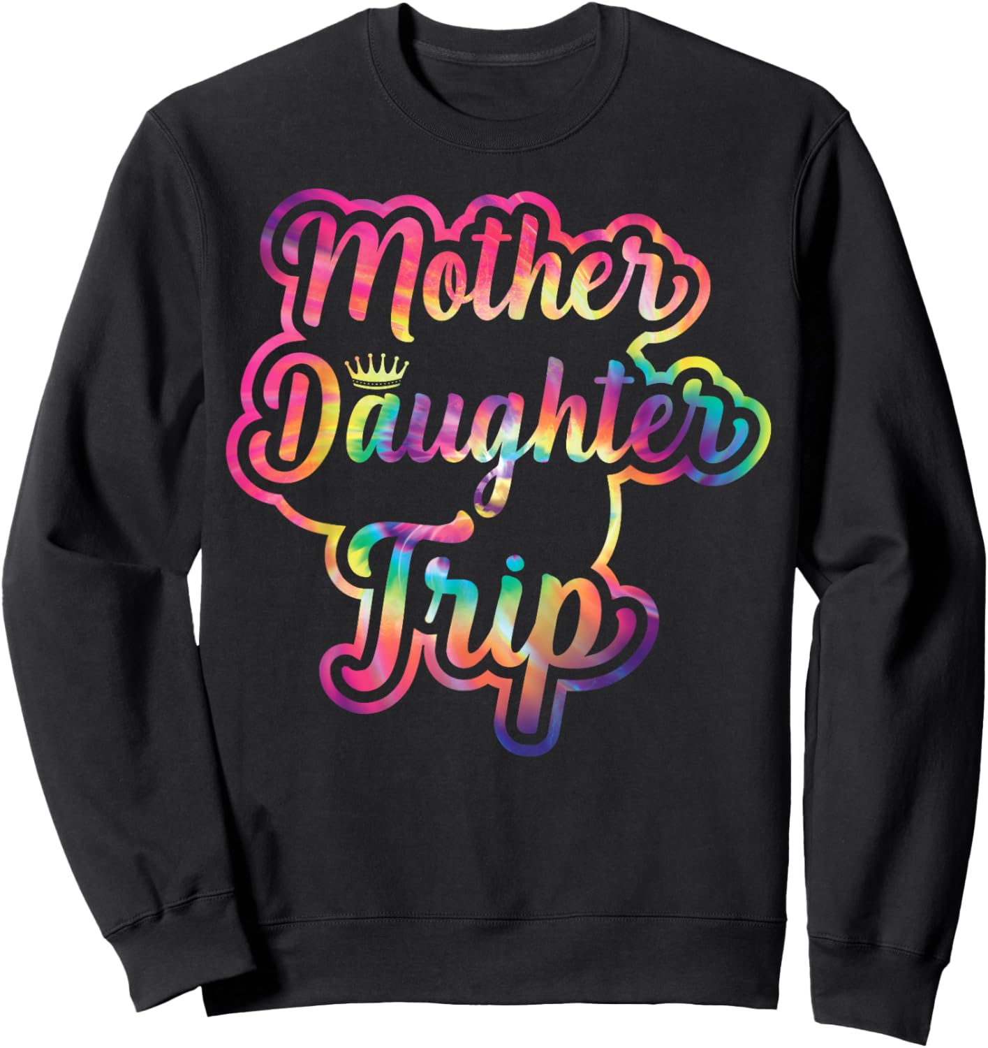 Mutter Tochter Reise Sweatshirt - Sweatshirt | Black