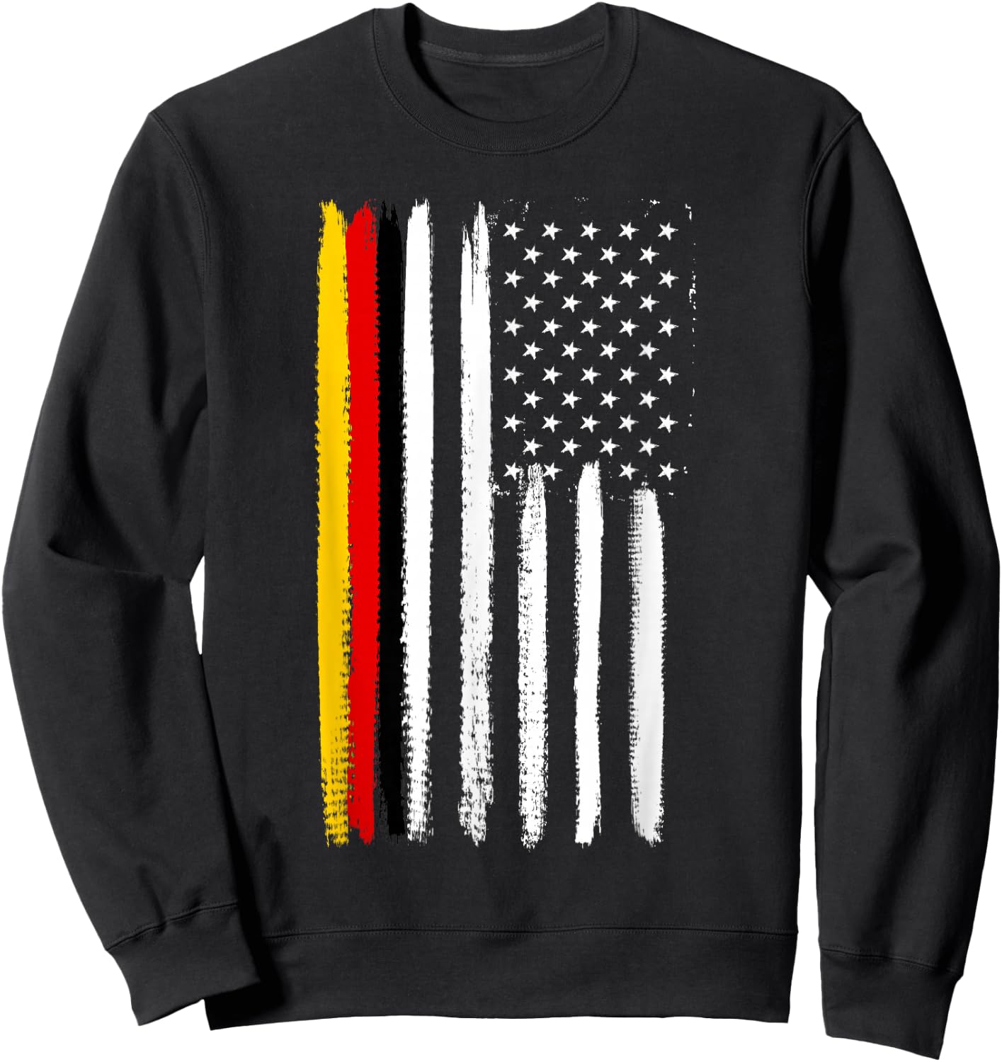 German American Flag Oktoberfest Women Men Sweatshirt - Sweatshirt | Black