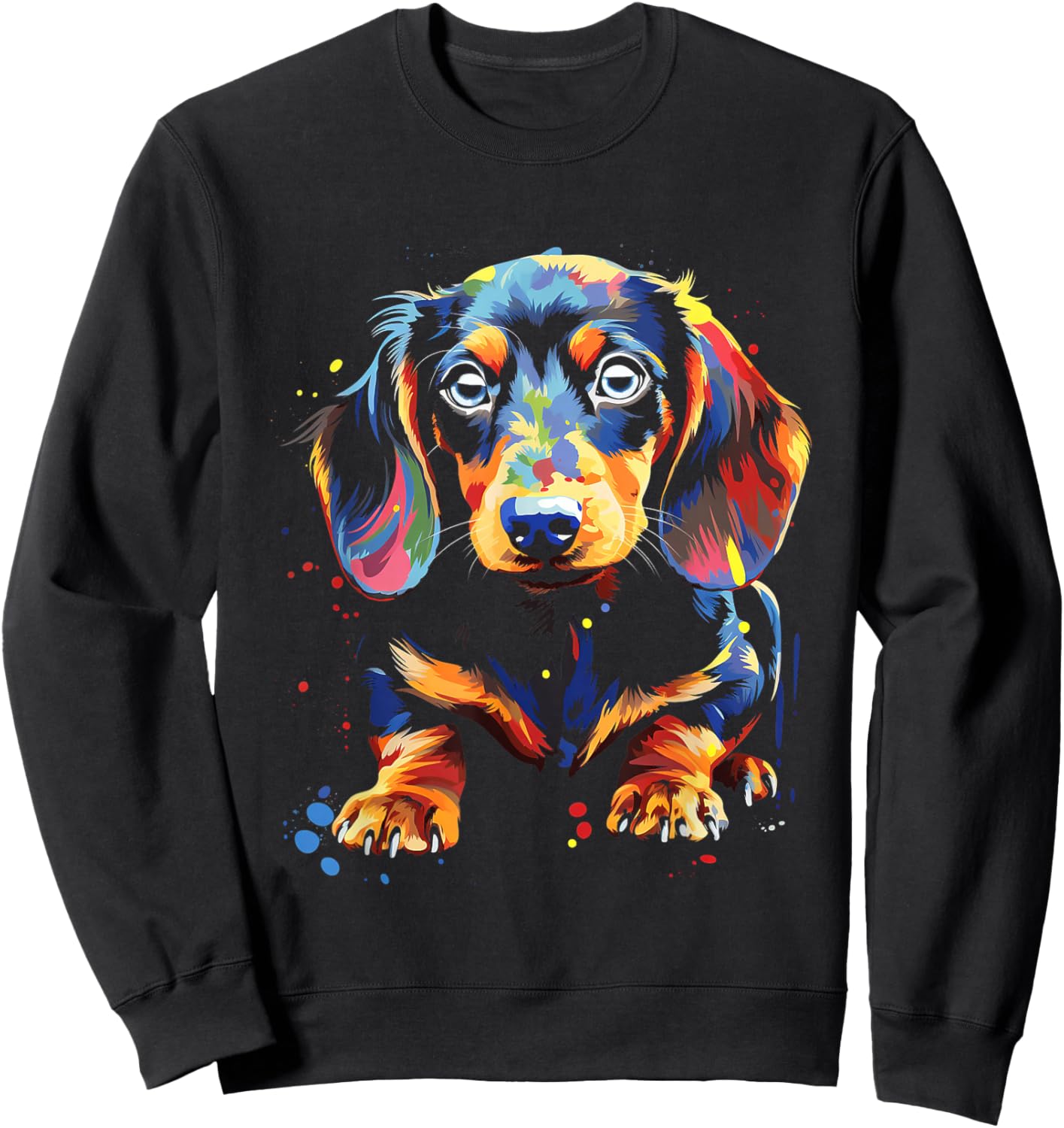 Dachshund Dachshund Puppy Best Dog Pet Dog Sweatshirt - Sweatshirt | Black