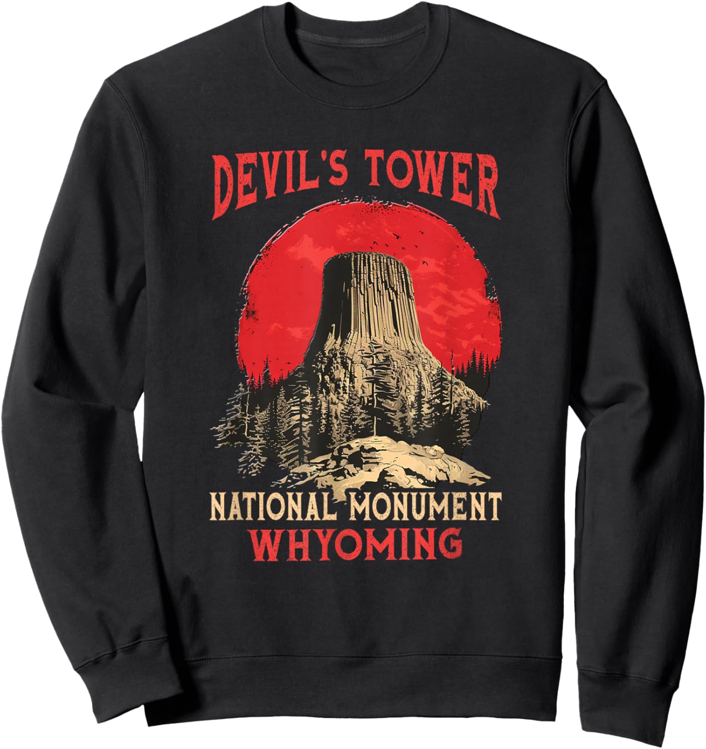 Devils Tower - Devils Tower Sweatshirt - Sweatshirt | Black