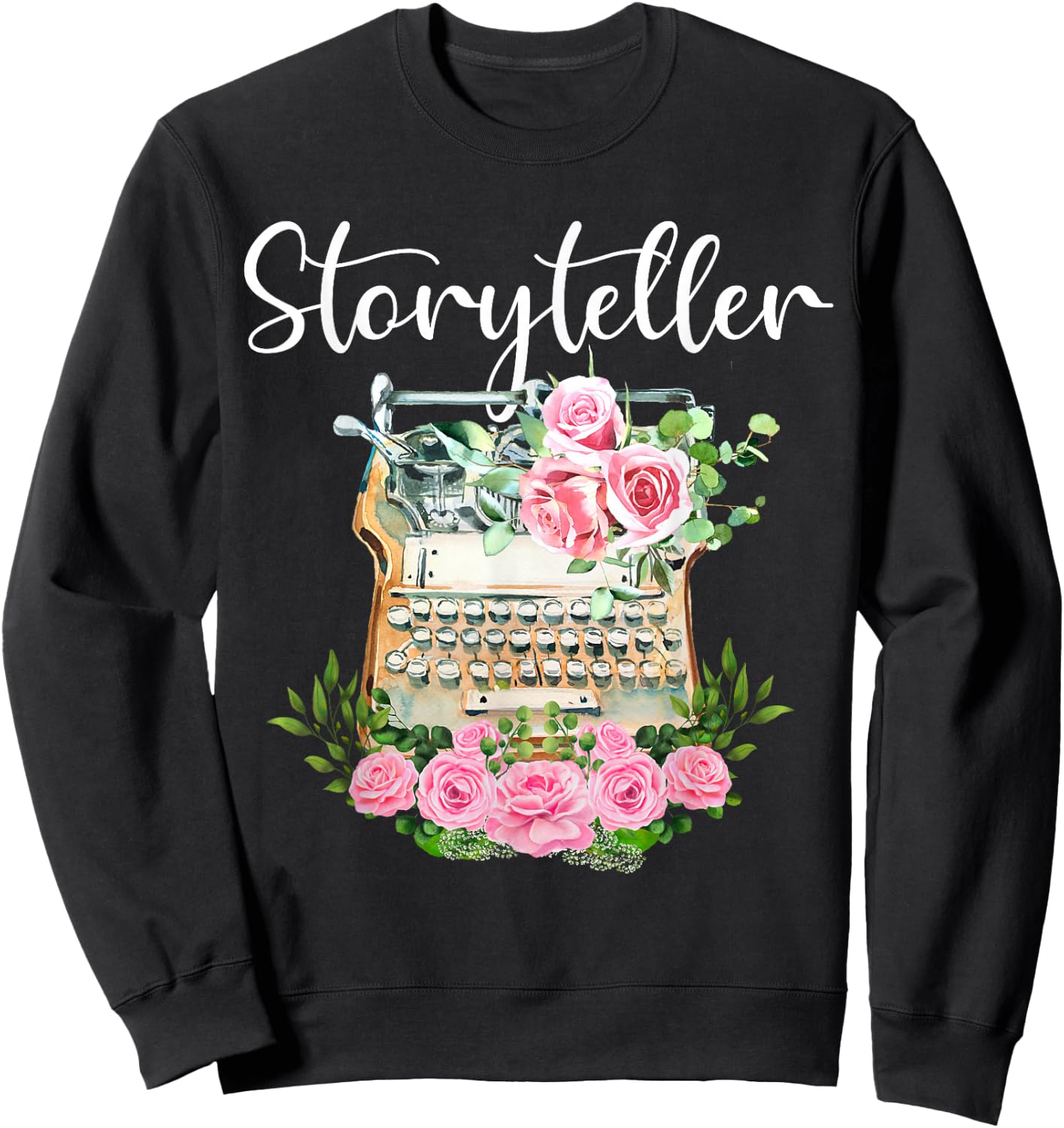 Storyteller Writer Journalist Blogger Writing Sweatshirt - Sweatshirt | Black