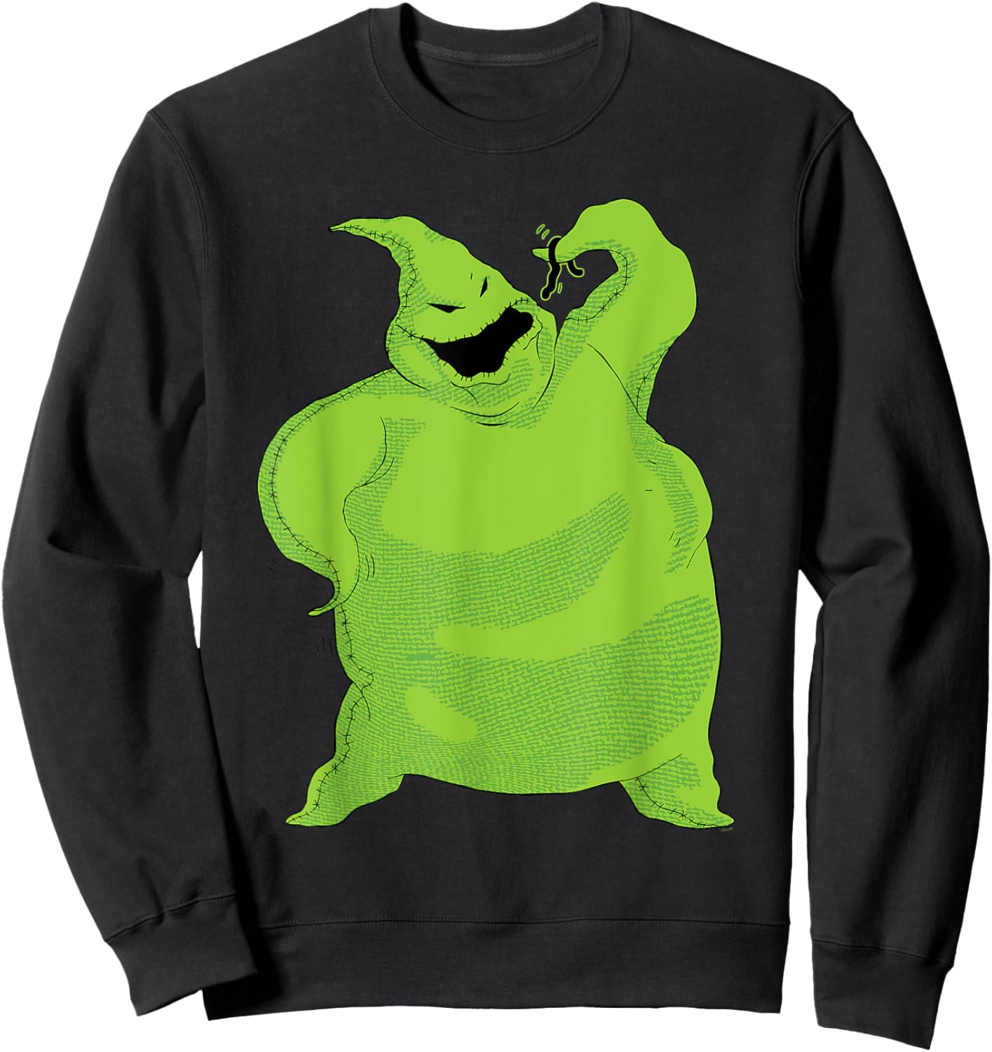 Disney The Nightmare Before Christmas Oogie Boogie Snacktime Sweatshirt - Sweatshirt | Black