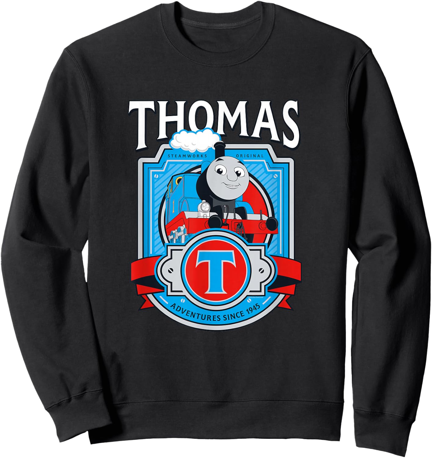 Thomas & Friends - Thomas Adventures Since 1945 Sweatshirt - Sweatshirt | Black