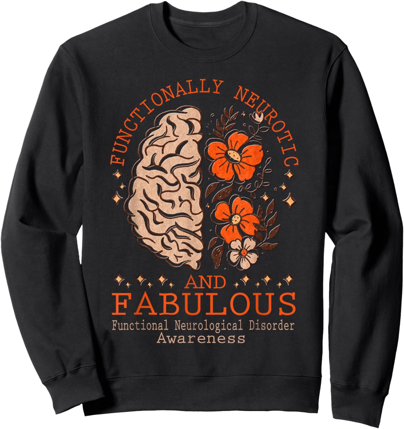 Functional Neurological Disorder Awareness Sweatshirt - Sweatshirt | Black