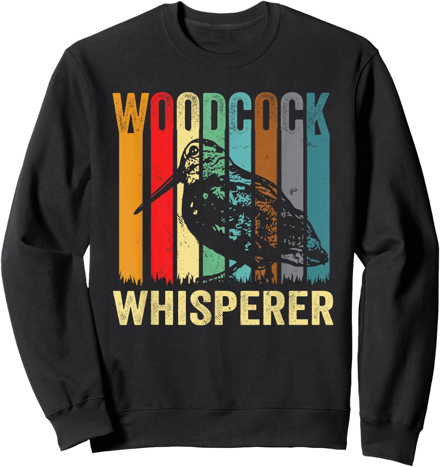 Love Woodcock Hunter Timberdoodle Bogsucker Hokumpoke Gifts Sweatshirt - Sweatshirt | Black