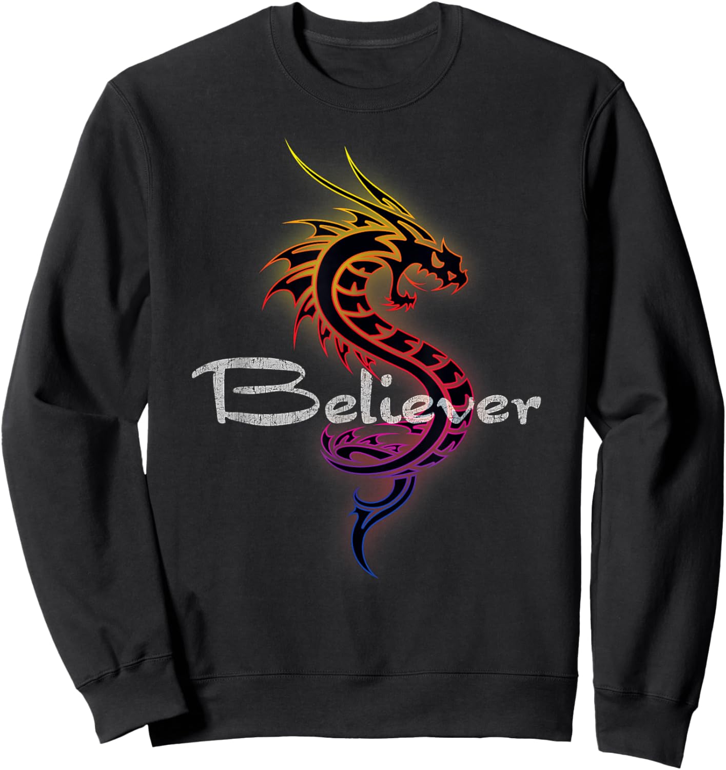 Dragon Believer - Imagine this for Dragon Fans Sweatshirt - Sweatshirt | Black