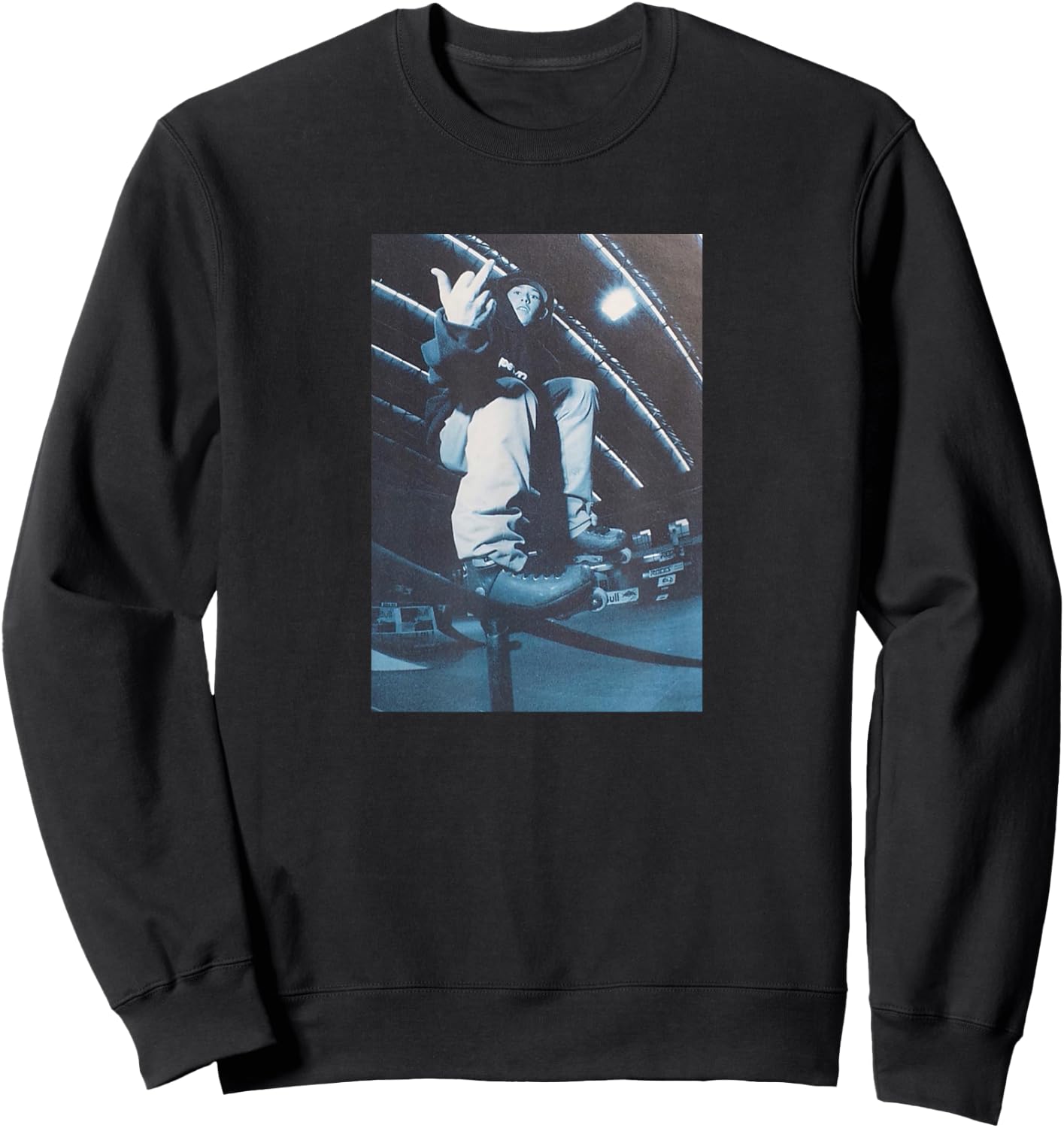 Backslide old school aggressive inline Sweatshirt - Sweatshirt | Black
