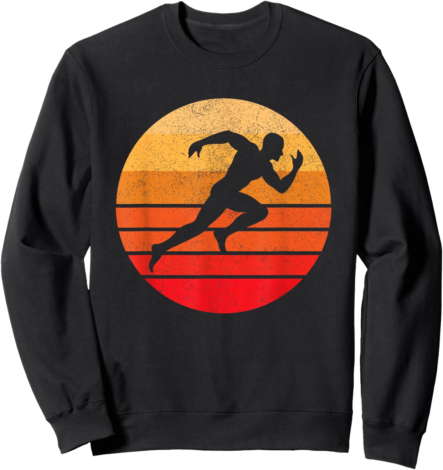 Sprinting, Sprinter Silhouette Sweatshirt - Sweatshirt | Black
