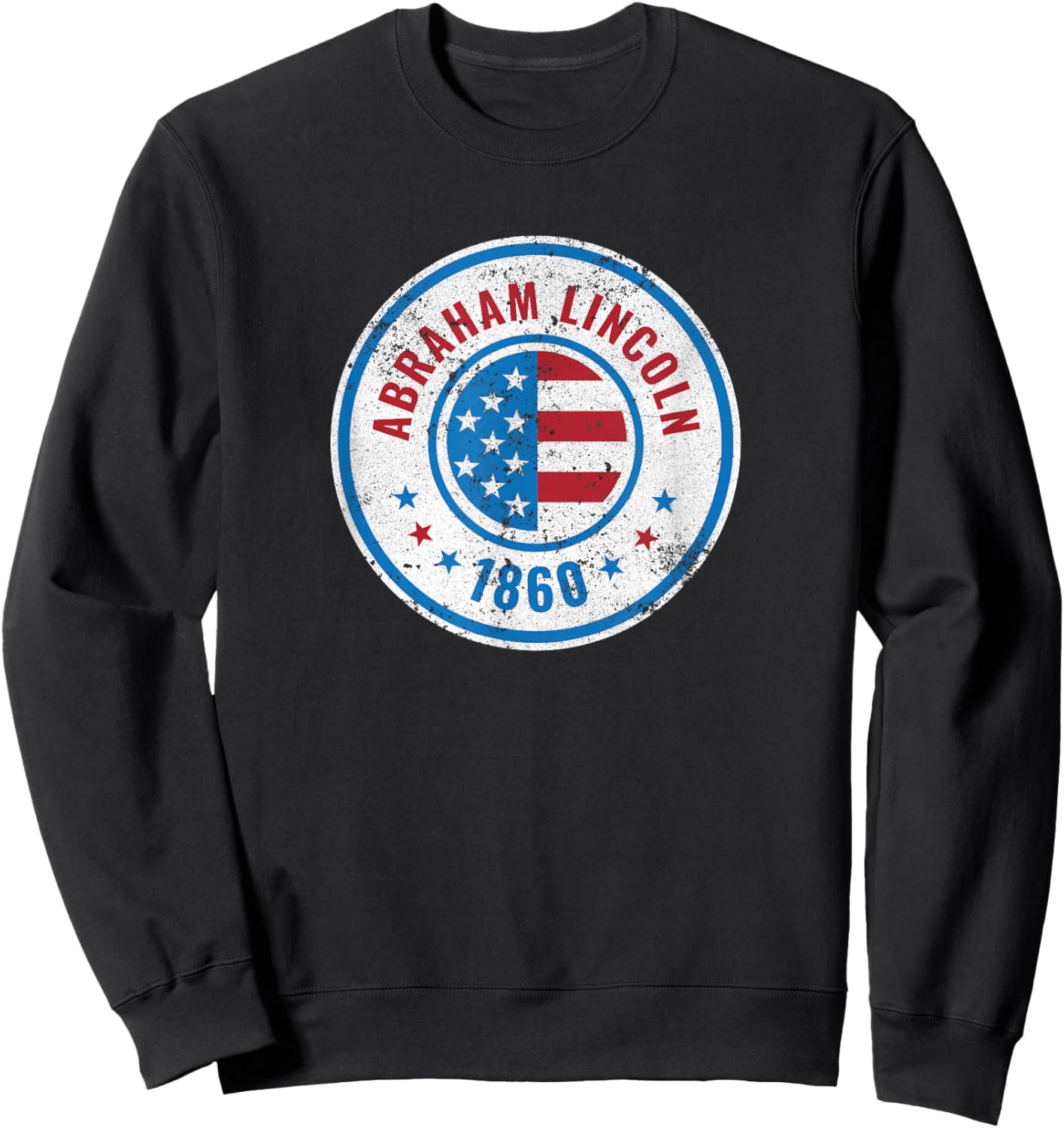 Vote Abraham Lincoln - Honest Abe 1860 Election Sweatshirt - Sweatshirt | Black