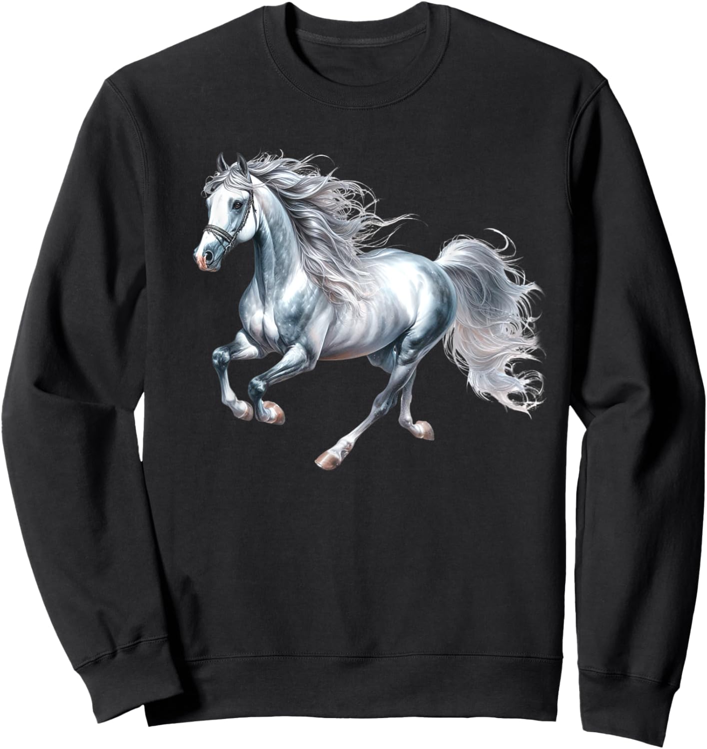 Arabian Horse Sweatshirt - Sweatshirt | Black