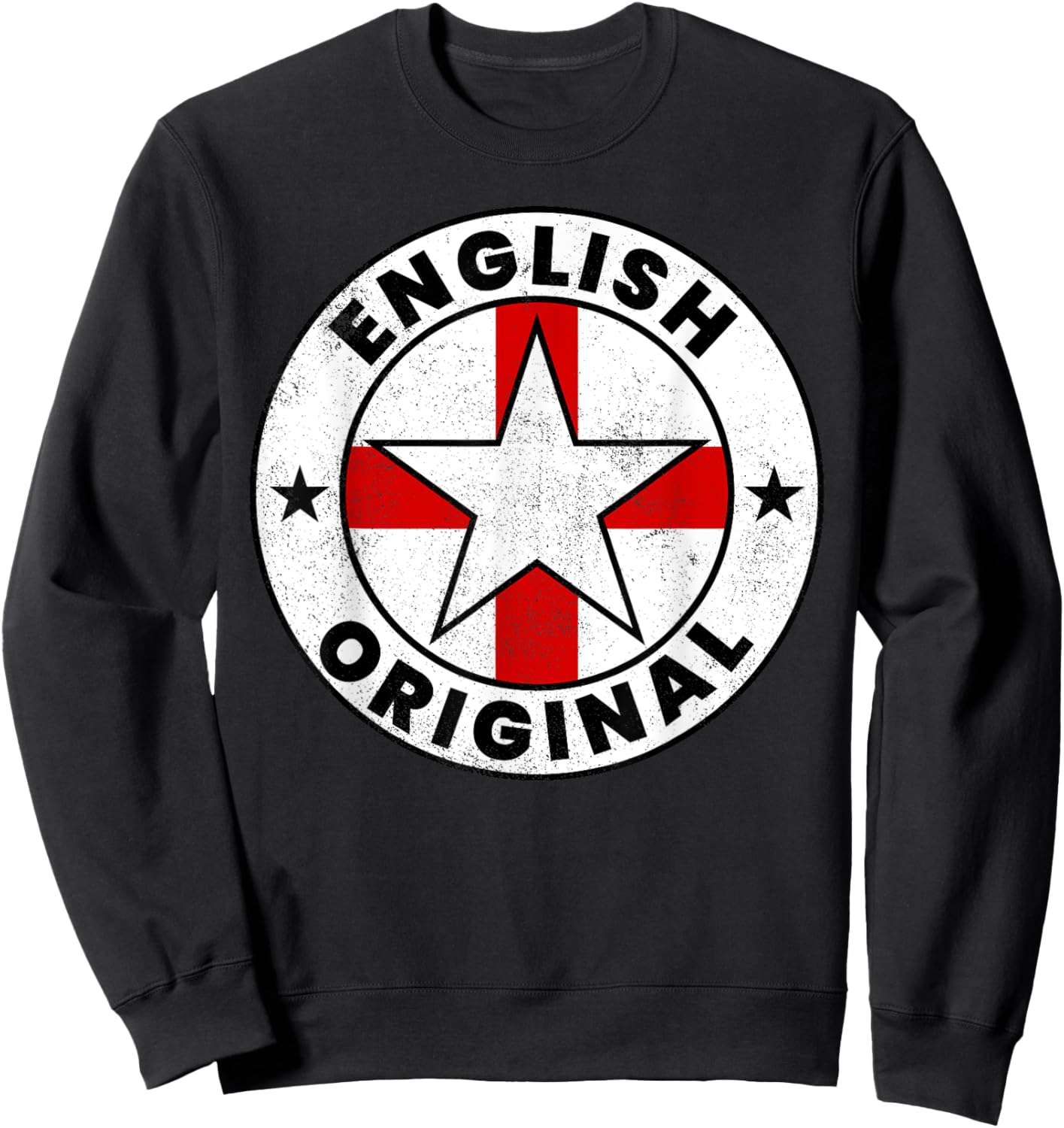 English Original Shirt | England Flag Shirts | English Roots Sweatshirt - Sweatshirt | Black