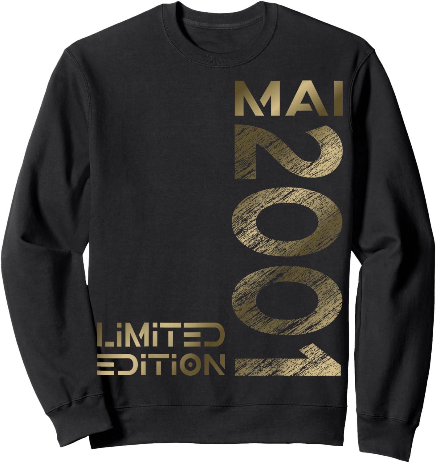 Limited Edition Mai 2001 Mann Frau 25. Geburtstag Sweatshirt - Sweatshirt | Black