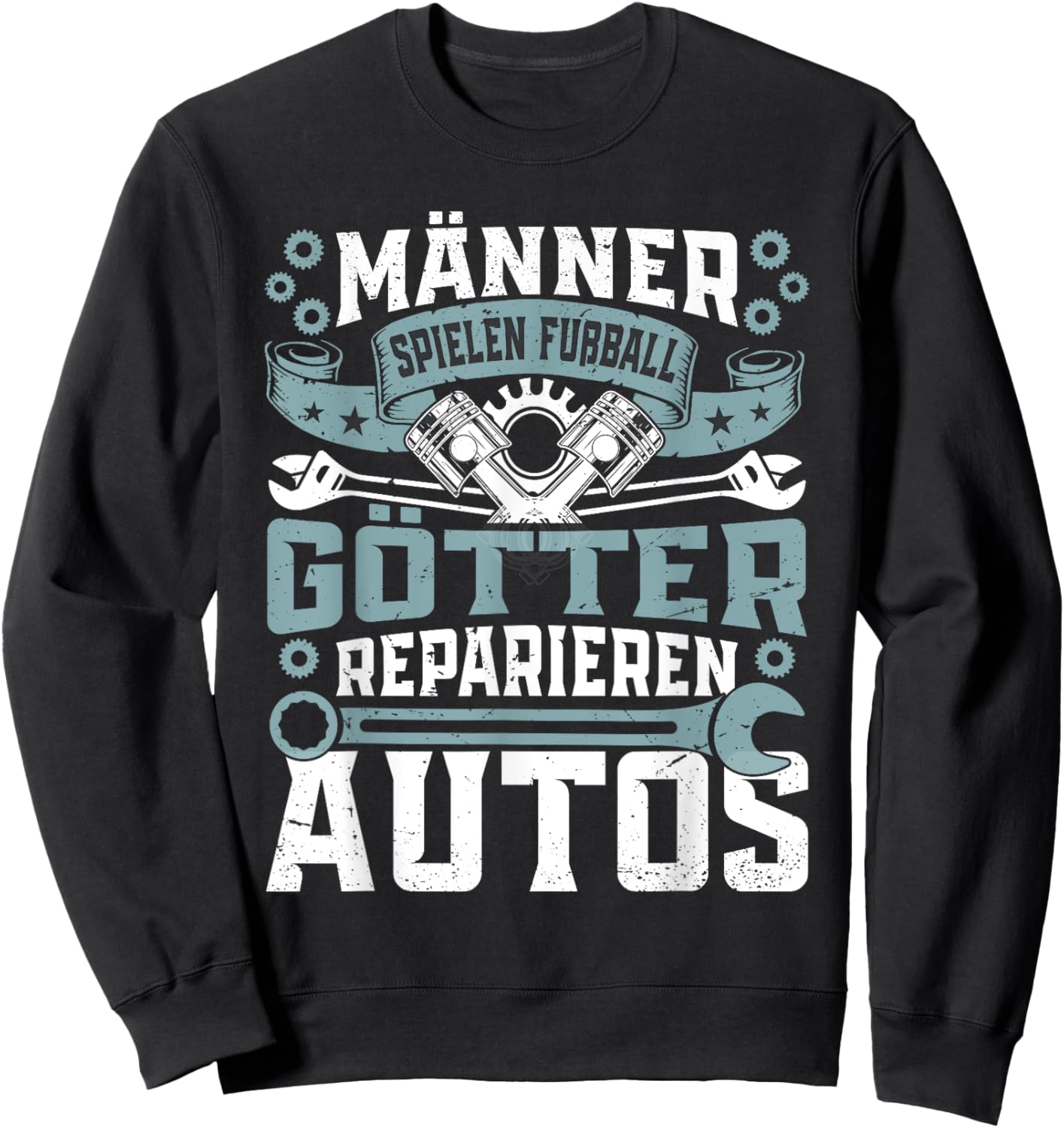 Kfz Mechaniker Automechaniker Lustig Sweatshirt - Sweatshirt | Black
