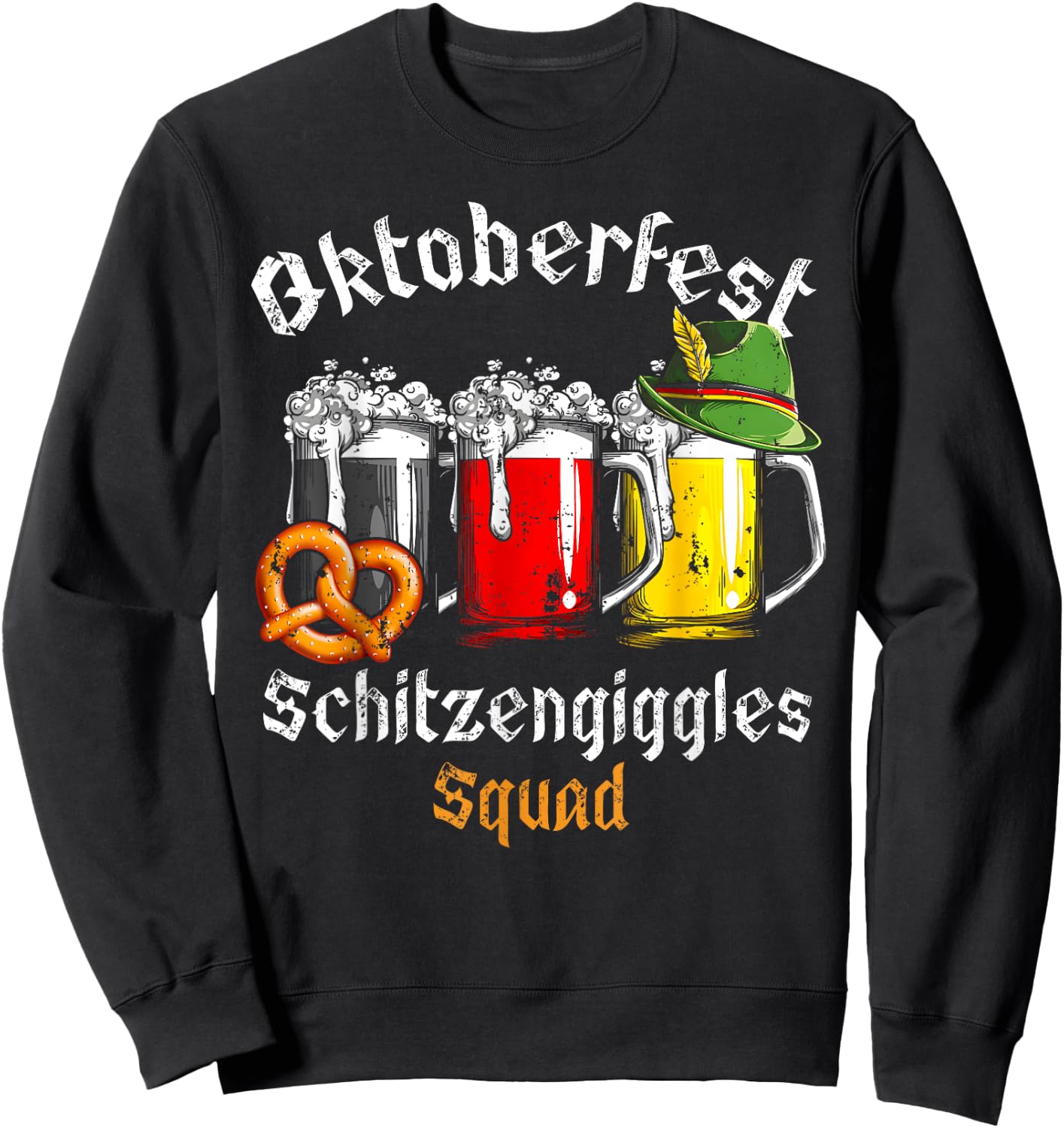 Oktoberfest Squad Germany Funny Festival Beer Sweatshirt - Sweatshirt | Black