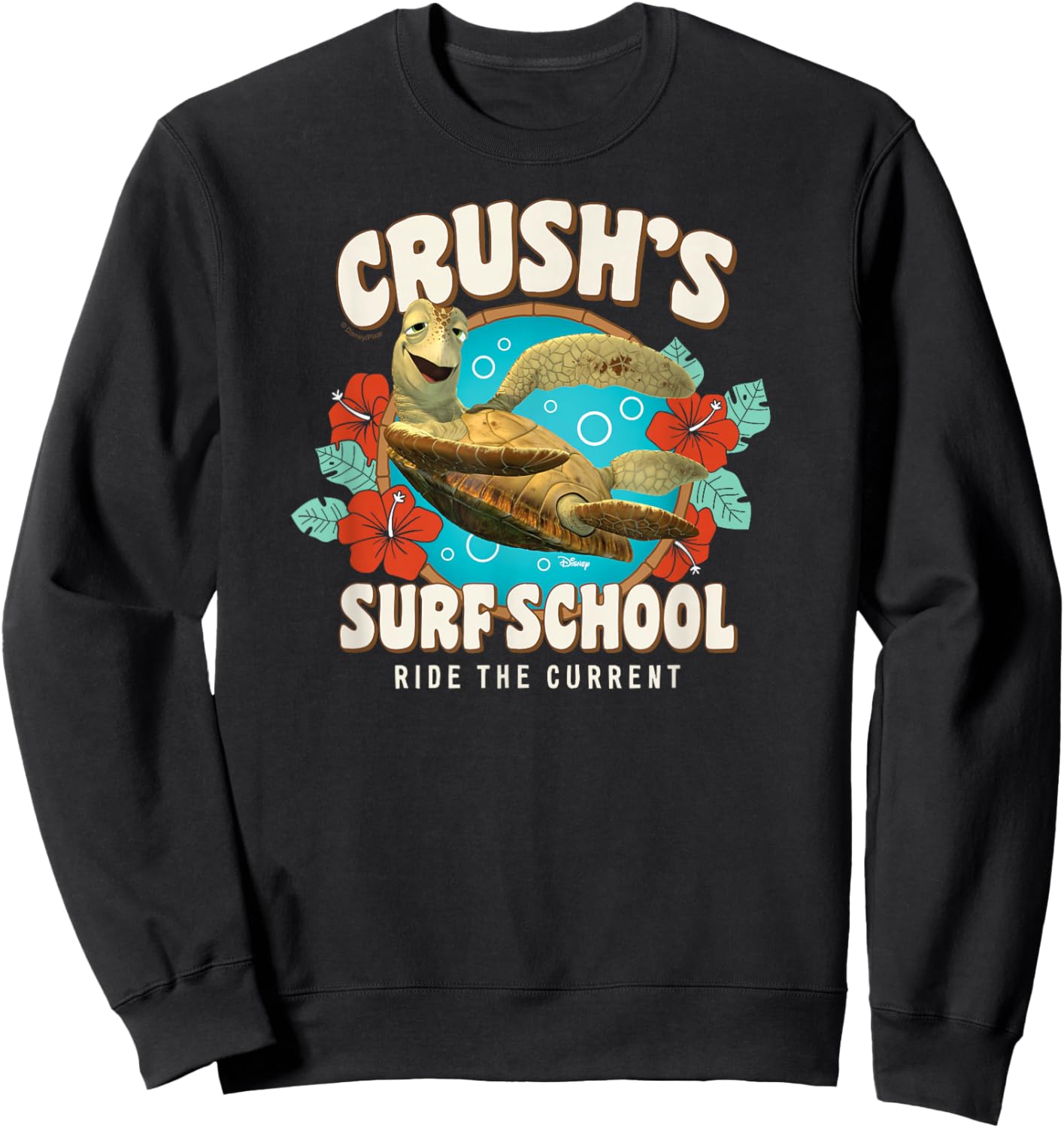 Finding Nemo - Crush's Surf School Sweatshirt - Sweatshirt | Black