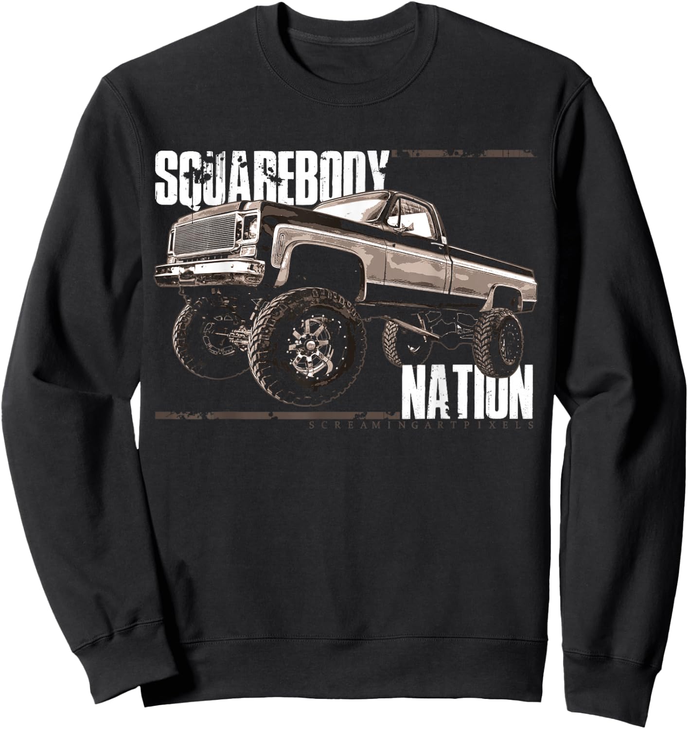 Squarebody Classic Square body Sweatshirt - Sweatshirt | Black